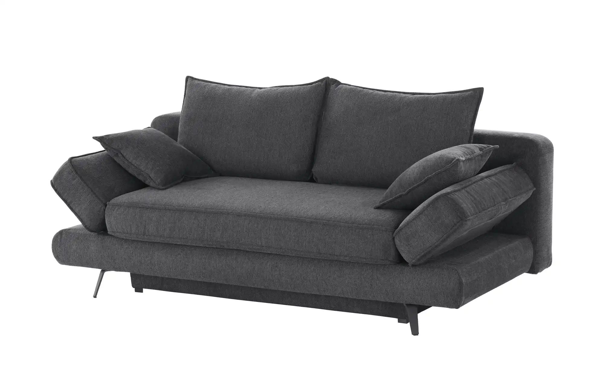 Thumbnail - bobb Schlafsofa Henny de Luxe ¦ grau ¦ Maße (cm): B: 206 H: 91 T: 110.0 Polstermöbel > Sofas > 2-Sitzer - Höffner
