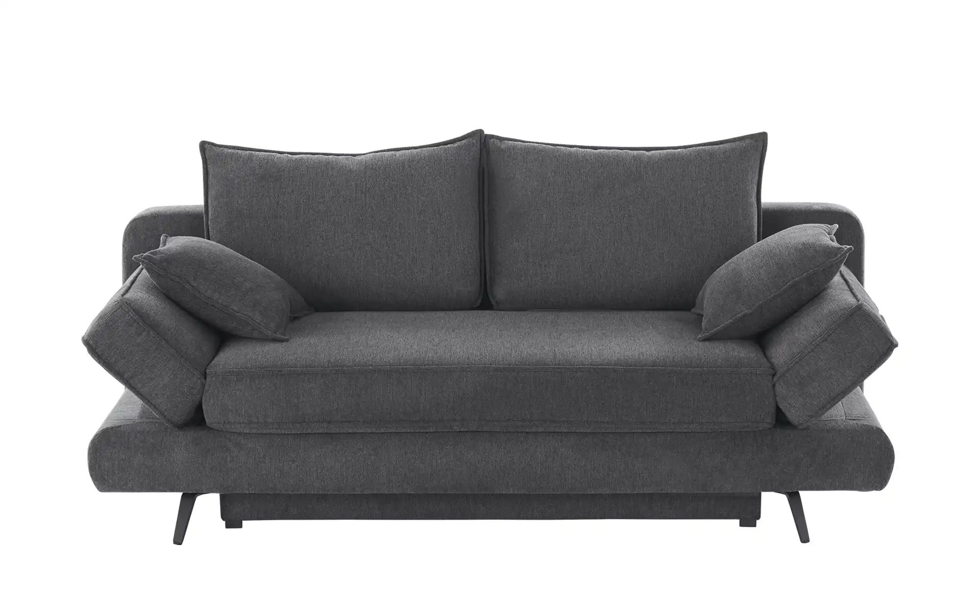 bobb Schlafsofa  Henny de Luxe ¦ grau ¦ Maße (cm): B: 206 H: 91 T: 110.0 Po günstig online kaufen
