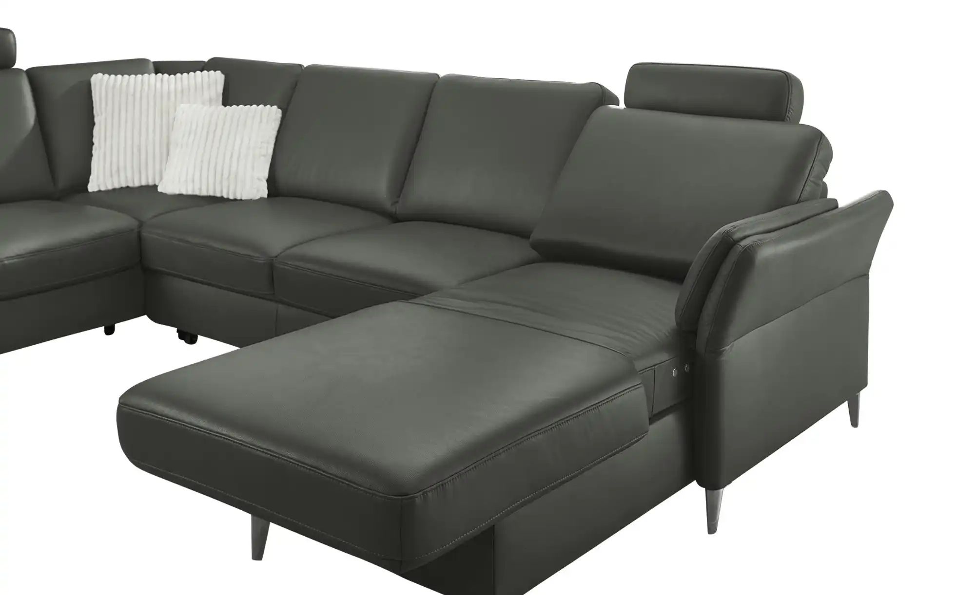 meinSofa Wohnlandschaft  Veit ¦ grau ¦ Maße (cm): B: 305 H: 90 T: 204.0 Pol günstig online kaufen