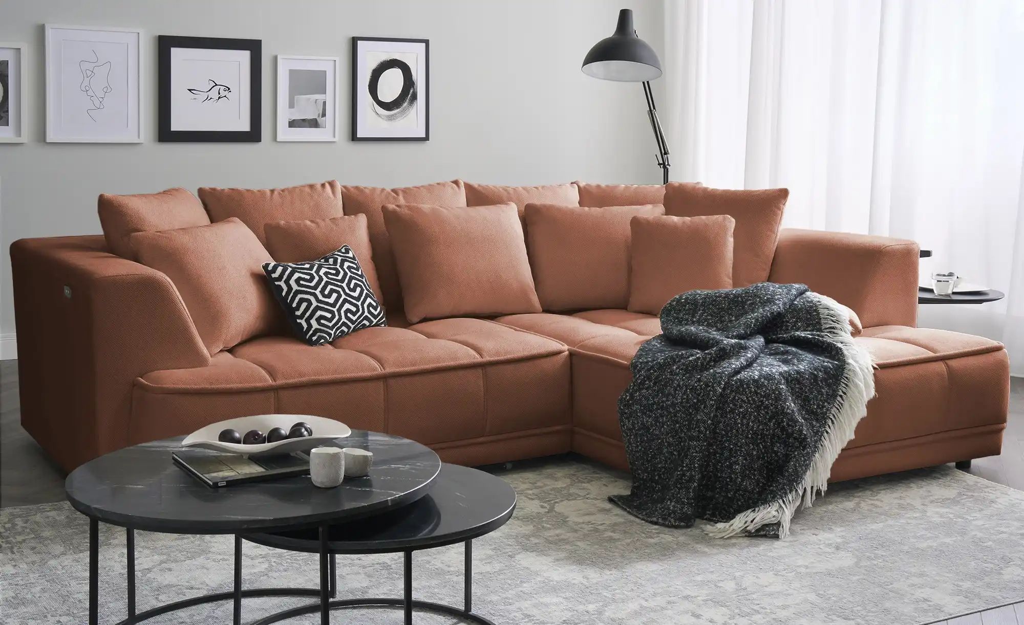 Thumbnail - switch Ecksofa Tiga ¦ braun ¦ Maße (cm): B: 285 H: 88 T: 205.0 Polstermöbel > Sofas > Ecksofas - Höffner