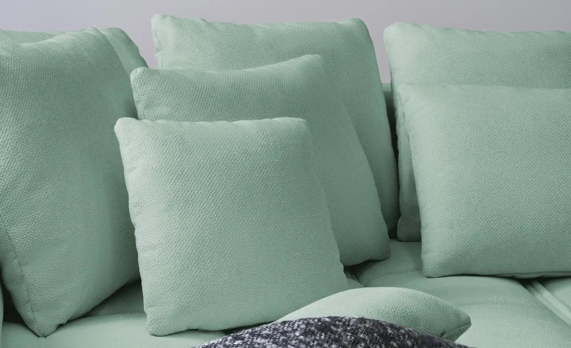 Thumbnail - switch Ecksofa Tiga ¦ grün ¦ Maße (cm): B: 285 H: 88 T: 205.0 Polstermöbel > Sofas > Ecksofas - Höffner