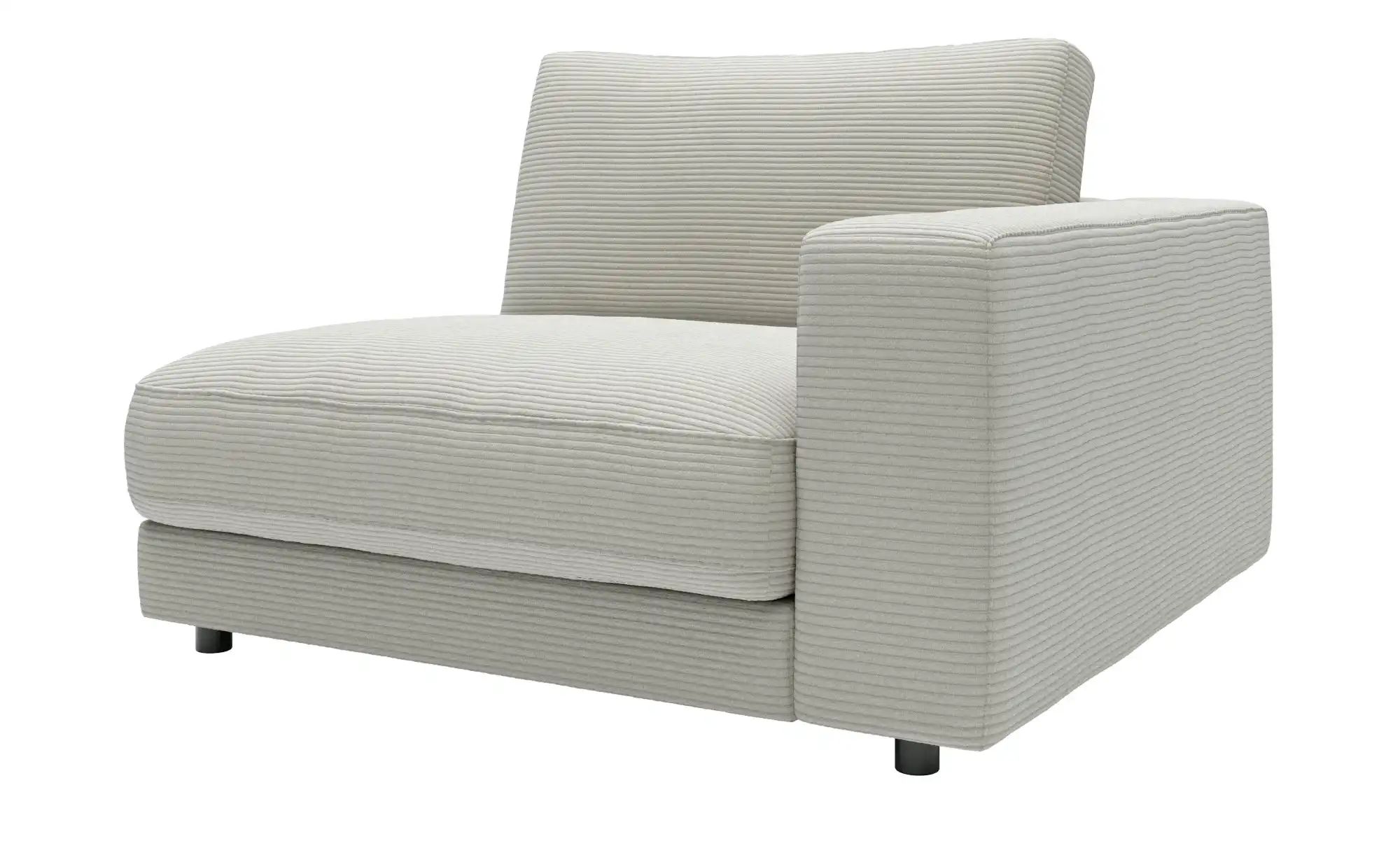 Thumbnail - Jette Home Element Einsitzer Armlehne rechts in Cord Sila ¦ grau ¦ Maße (cm): B: 125 H: 85 T: 127.0 Polstermöbel > Sofas...