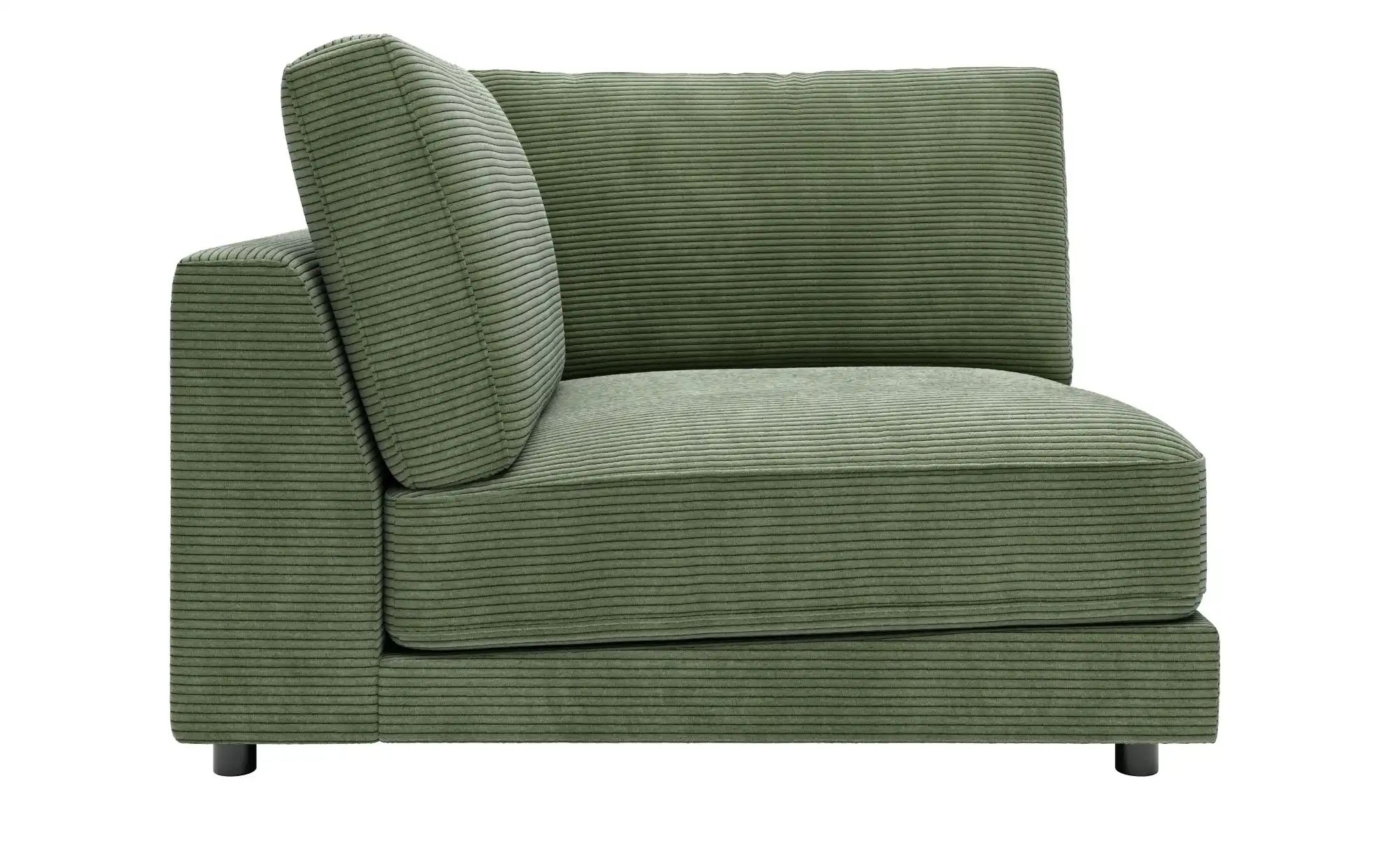 Jette Home Element Ecke in Cord Sila ¦ grün ¦ Maße (cm): B: 120 H: 85 T: 125.0 Polstermöbel > Sofas > Modulsofas - Höffner