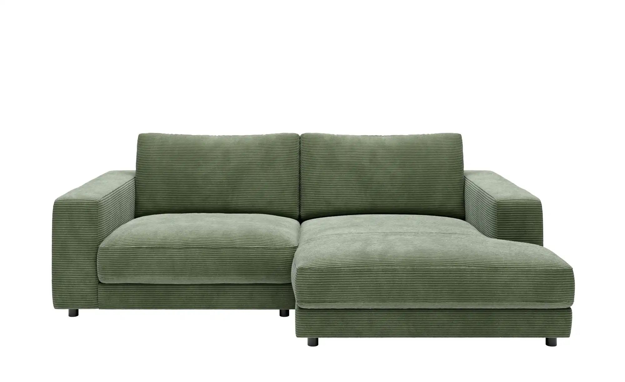 Jette Home Ecksofa in Cord Sila ¦ grün ¦ Maße (cm): B: 250 H: 85 T: 170 Pol günstig online kaufen