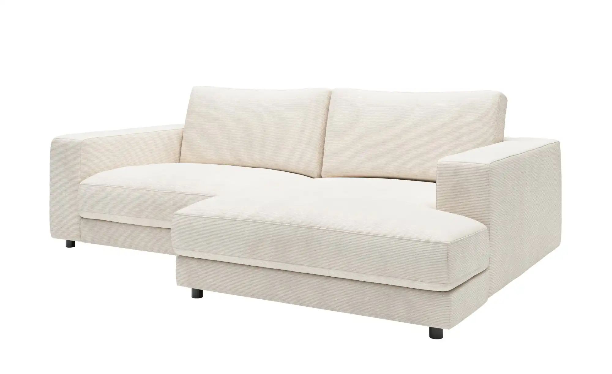 Jette Home Ecksofa in Feincord Sila ¦ weiß ¦ Maße (cm): B: 250 H: 85 T: 170 günstig online kaufen