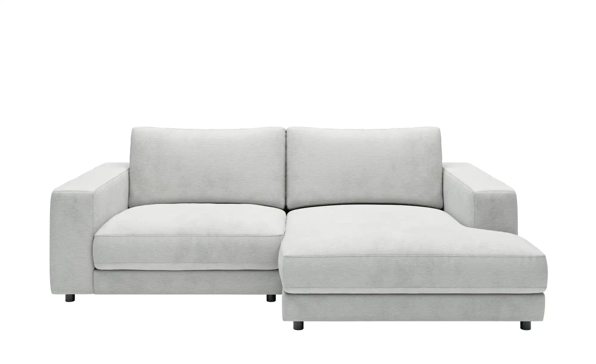 Jette Home Ecksofa In Feincord Sila ¦ grau ¦ Maße (cm): B: 250 H: 85 T: 170 günstig online kaufen