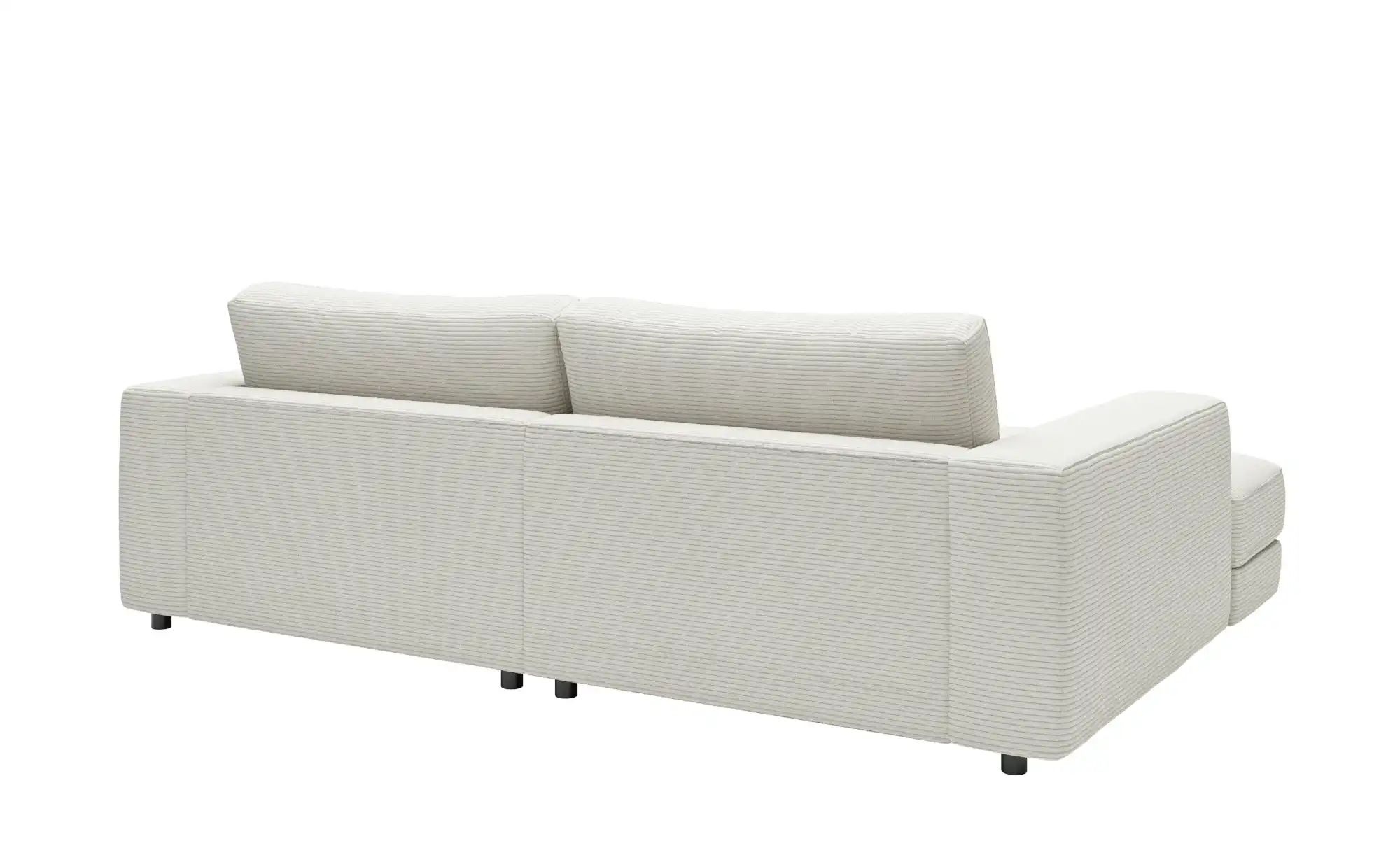 Jette Home Ecksofa in Cord Sila ¦ weiß ¦ Maße (cm): B: 250 H: 85 T: 170 Pol günstig online kaufen