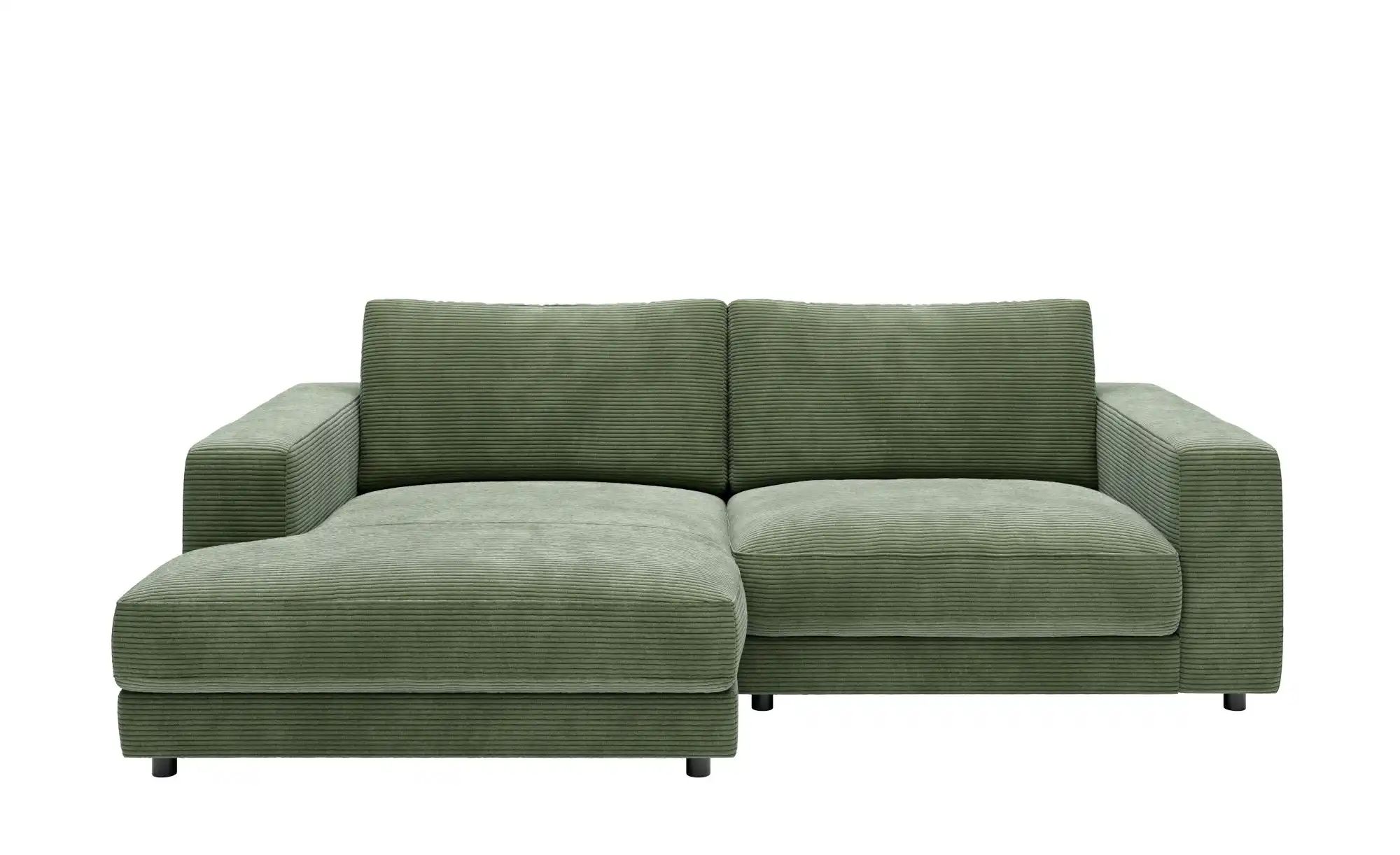 Jette Home Ecksofa in Cord Sila ¦ grün ¦ Maße (cm): B: 250 H: 85 T: 170 Pol günstig online kaufen