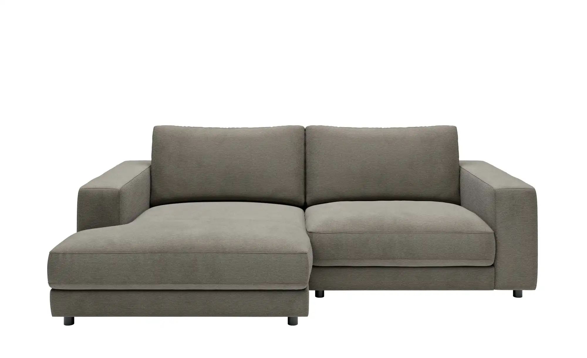 Jette Home Ecksofa in Feincord Sila ¦ grau ¦ Maße (cm): B: 250 H: 85 T: 170 günstig online kaufen