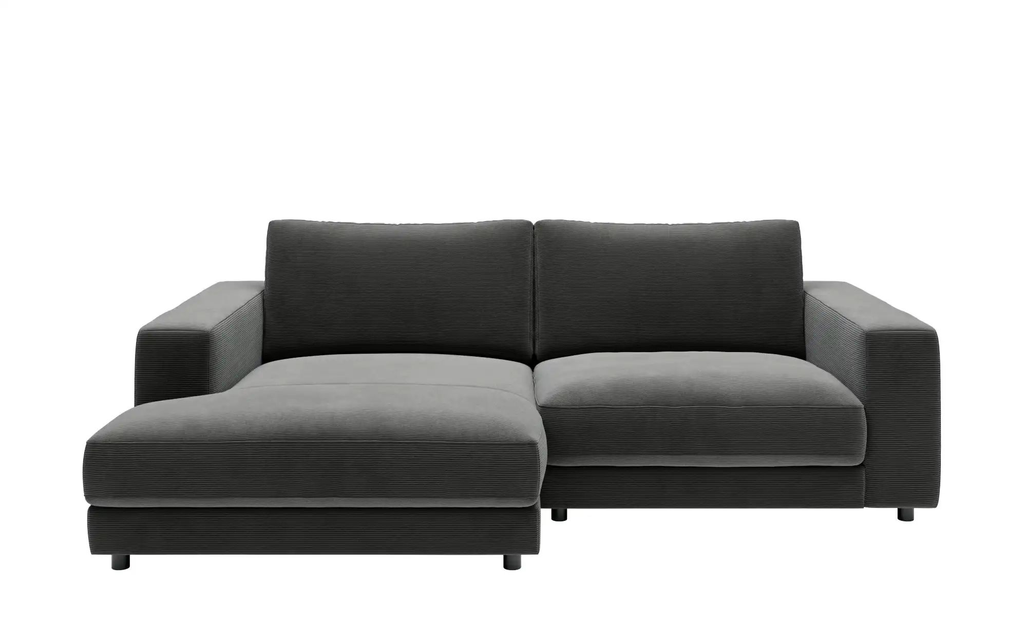 Jette Home Ecksofa in Feincord Sila ¦ grau ¦ Maße (cm): B: 250 H: 85 T: 170 günstig online kaufen