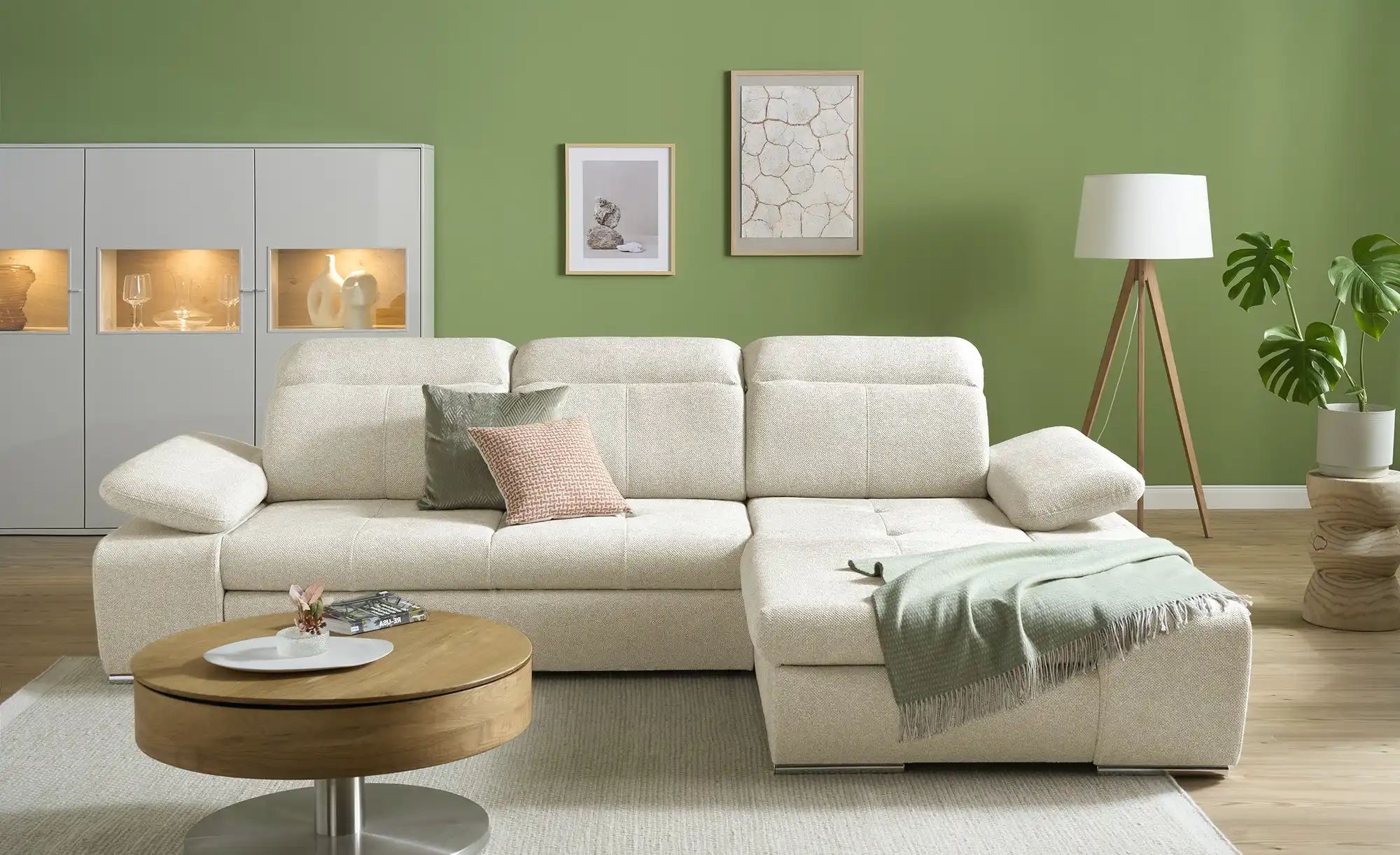 switch Ecksofa  Avilla ¦ beige ¦ Maße (cm): B: 285 H: 86 T: 187.0 Polstermö günstig online kaufen