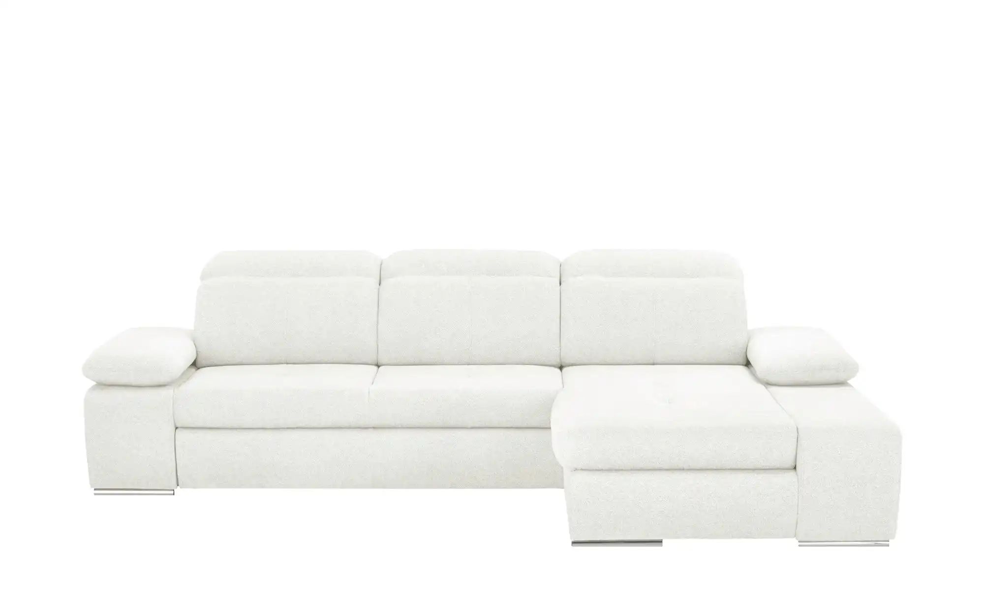 switch Ecksofa aus Mikrofaser Avilla ¦ weiß ¦ Maße (cm): B: 285 H: 86 T: 18 günstig online kaufen