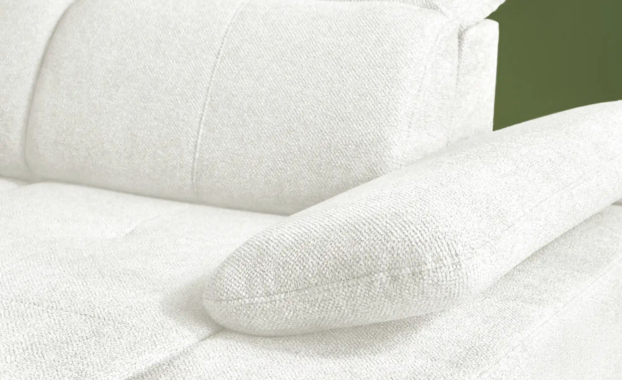 Thumbnail - switch Ecksofa aus Mikrofaser Avilla ¦ weiß ¦ Maße (cm): B: 285 H: 86 T: 187.0 Polstermöbel > Sofas > Ecksofas - Höffner