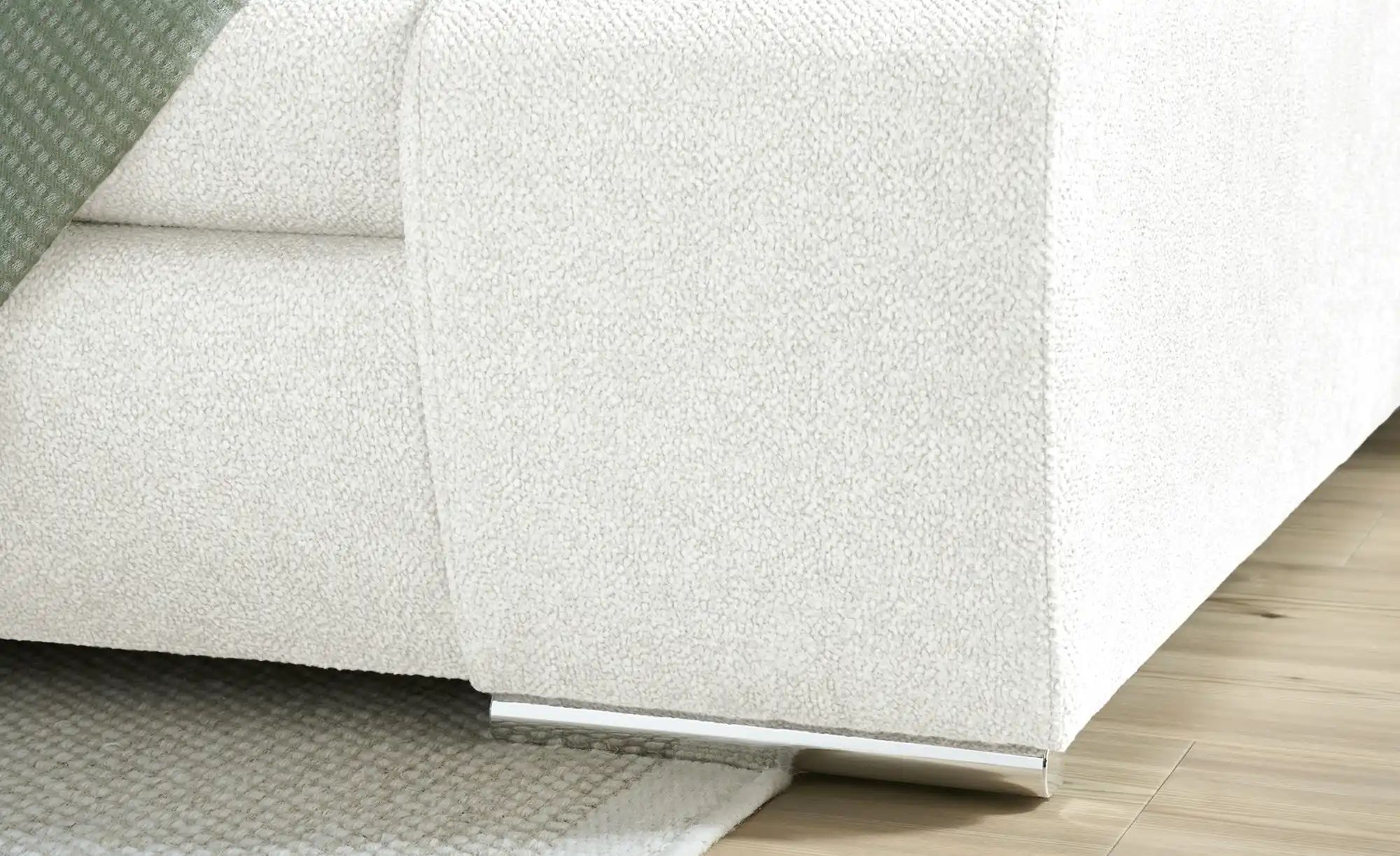 switch Ecksofa aus Mikrofaser Avilla ¦ weiß ¦ Maße (cm): B: 285 H: 86 T: 18 günstig online kaufen