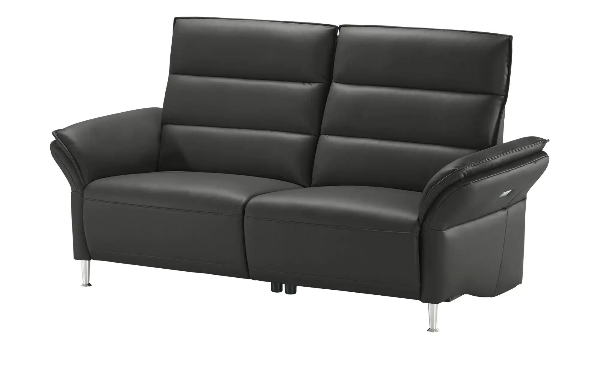 Wohnwert Einzelsofa Leder Marlena ¦ schwarz ¦ Maße (cm): B: 192 H: 107 T: 9 günstig online kaufen