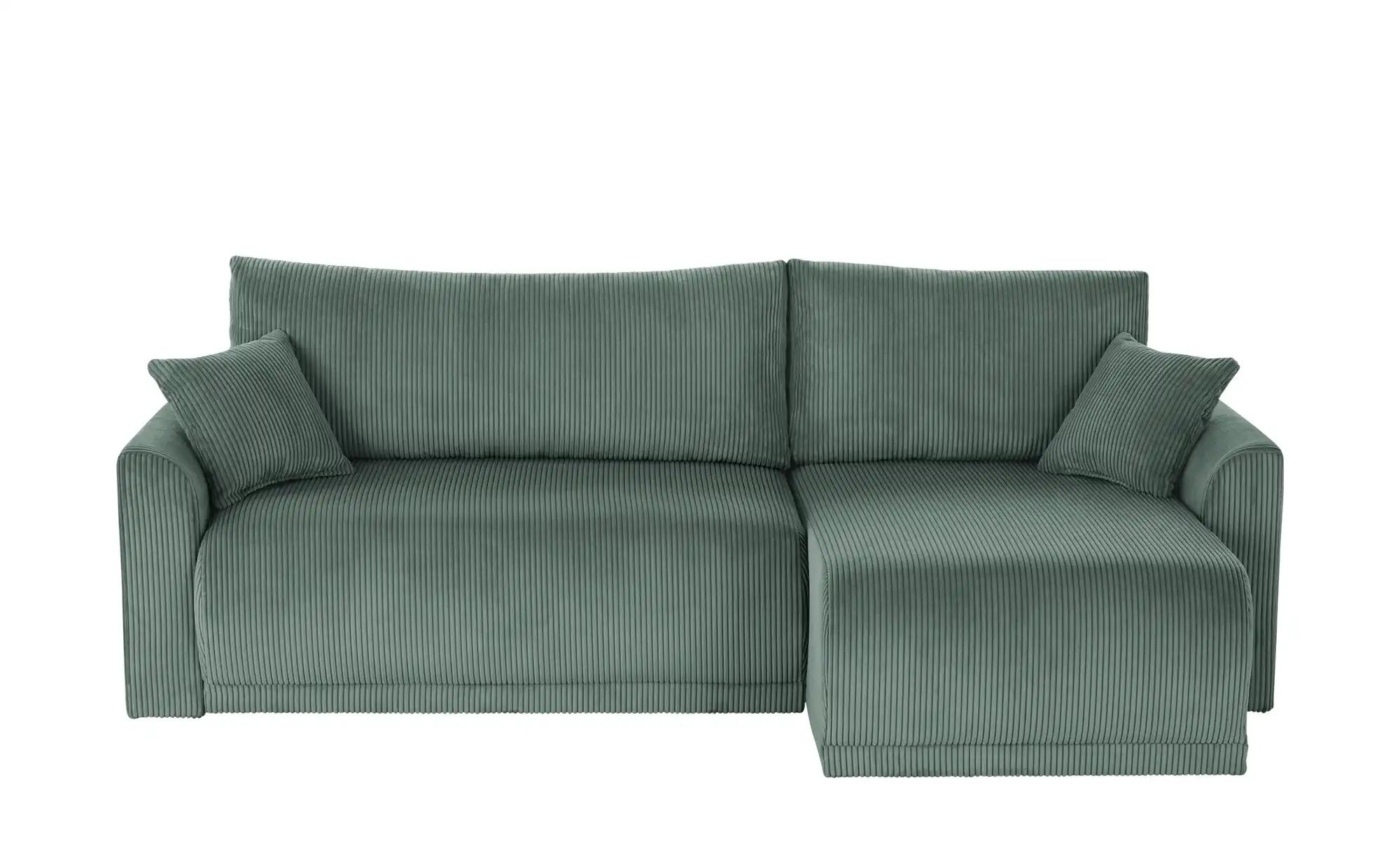 Ecksofa  Malyn ¦ grün ¦ Maße (cm): B: 235 H: 85 T: 146 Polstermöbel > Sofas günstig online kaufen