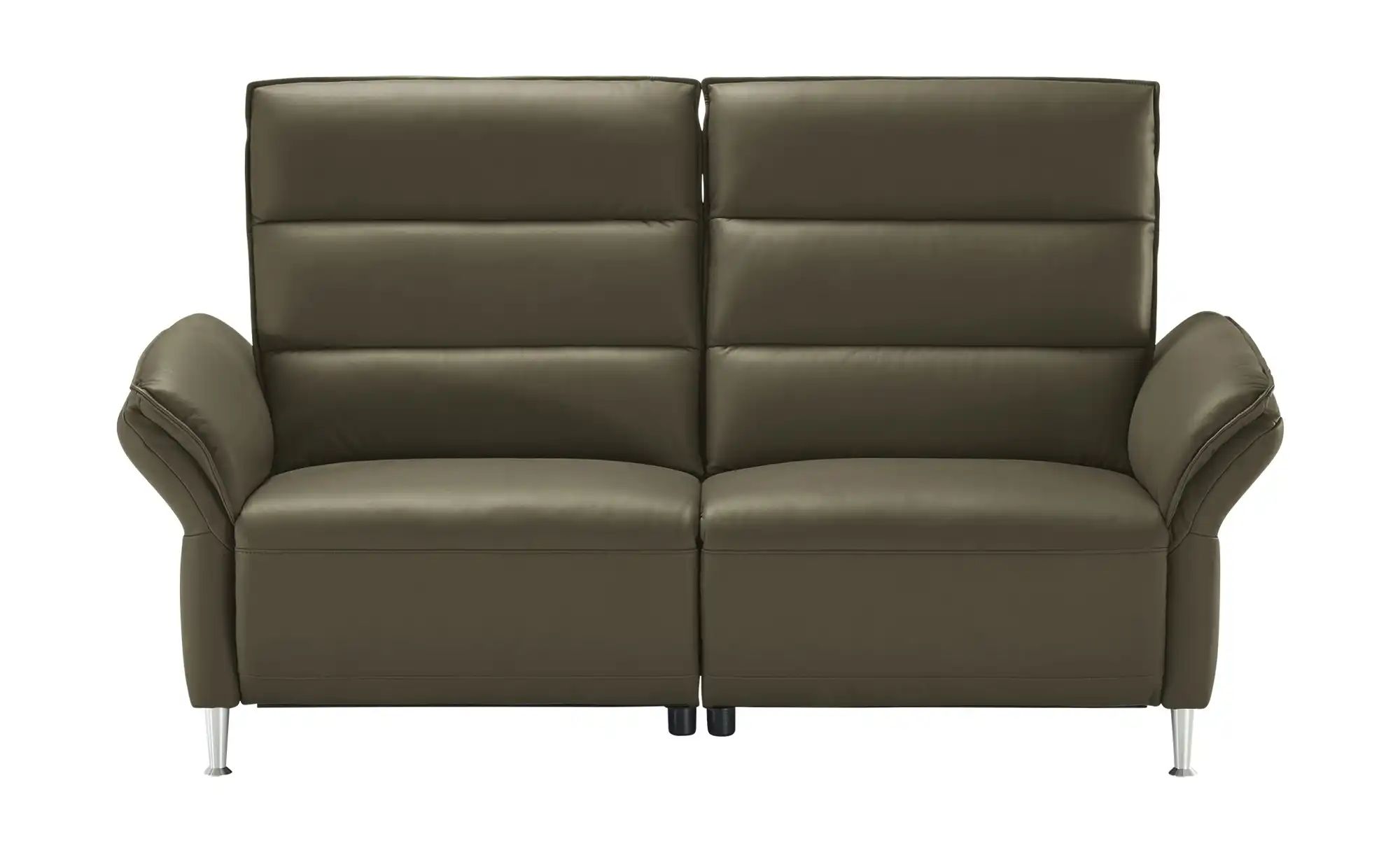 Wohnwert Einzelsofa Leder Marlena ¦ grün ¦ Maße (cm): B: 192 H: 107 T: 97.0 günstig online kaufen