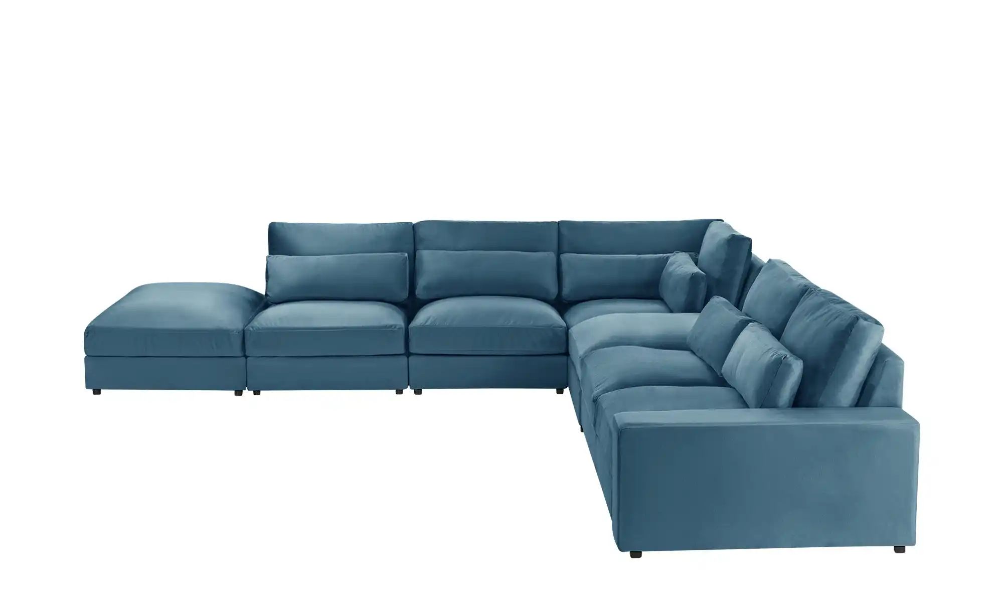 Ecksofa  Branna ¦ blau ¦ Maße (cm): B: 412 H: 88 T: 386 Polstermöbel > Sofa günstig online kaufen