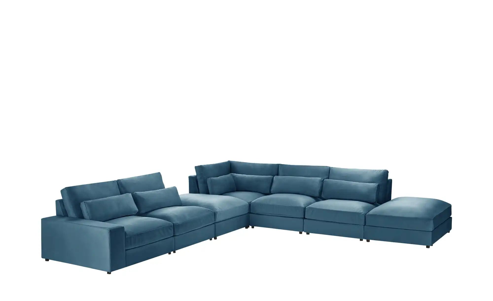 Ecksofa  Branna ¦ blau ¦ Maße (cm): B: 412 H: 88 T: 386.0 Polstermöbel > So günstig online kaufen