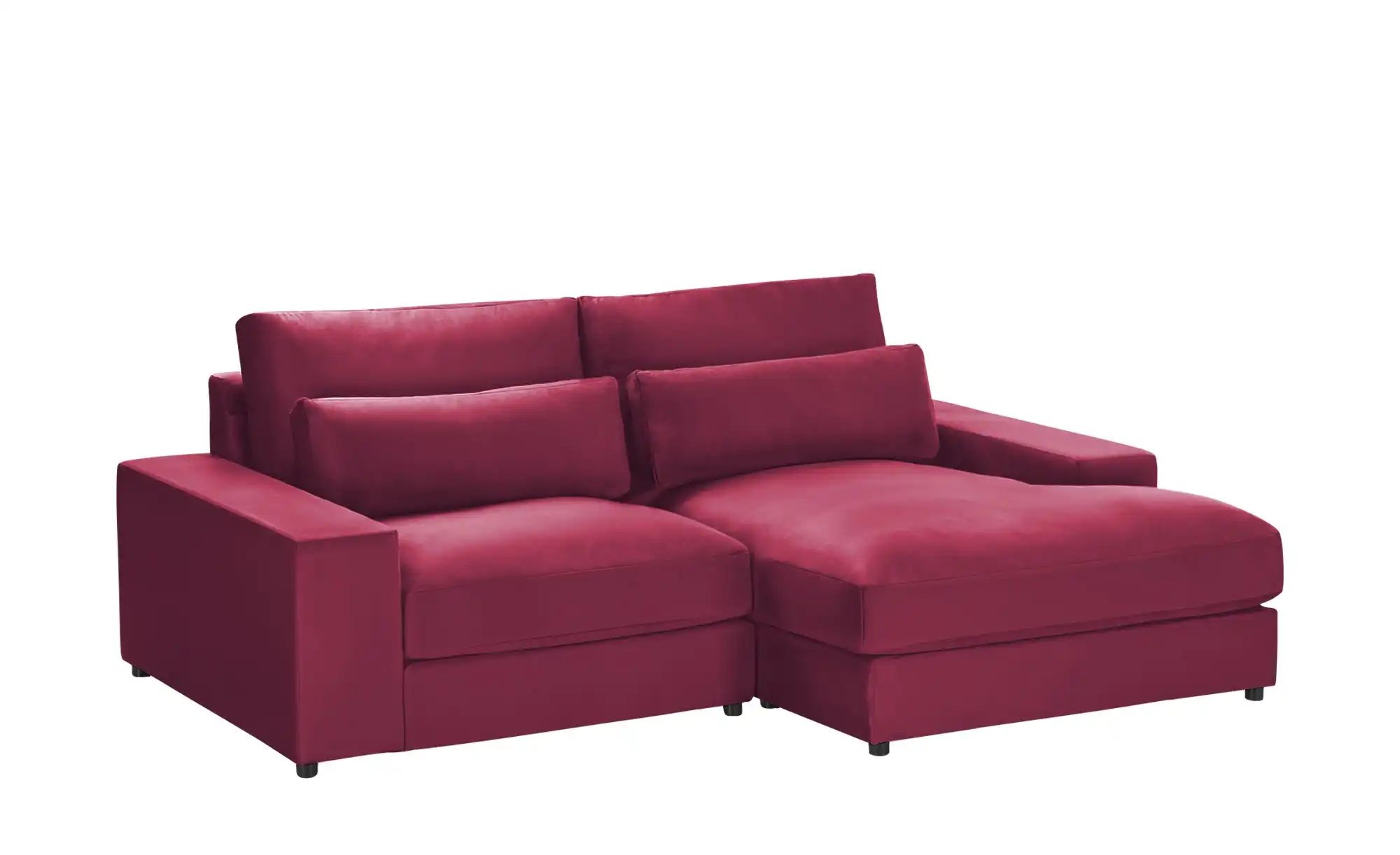 Ecksofa  Branna ¦ rot ¦ Maße (cm): B: 232 H: 88 T: 164.0 Polstermöbel > Sof günstig online kaufen