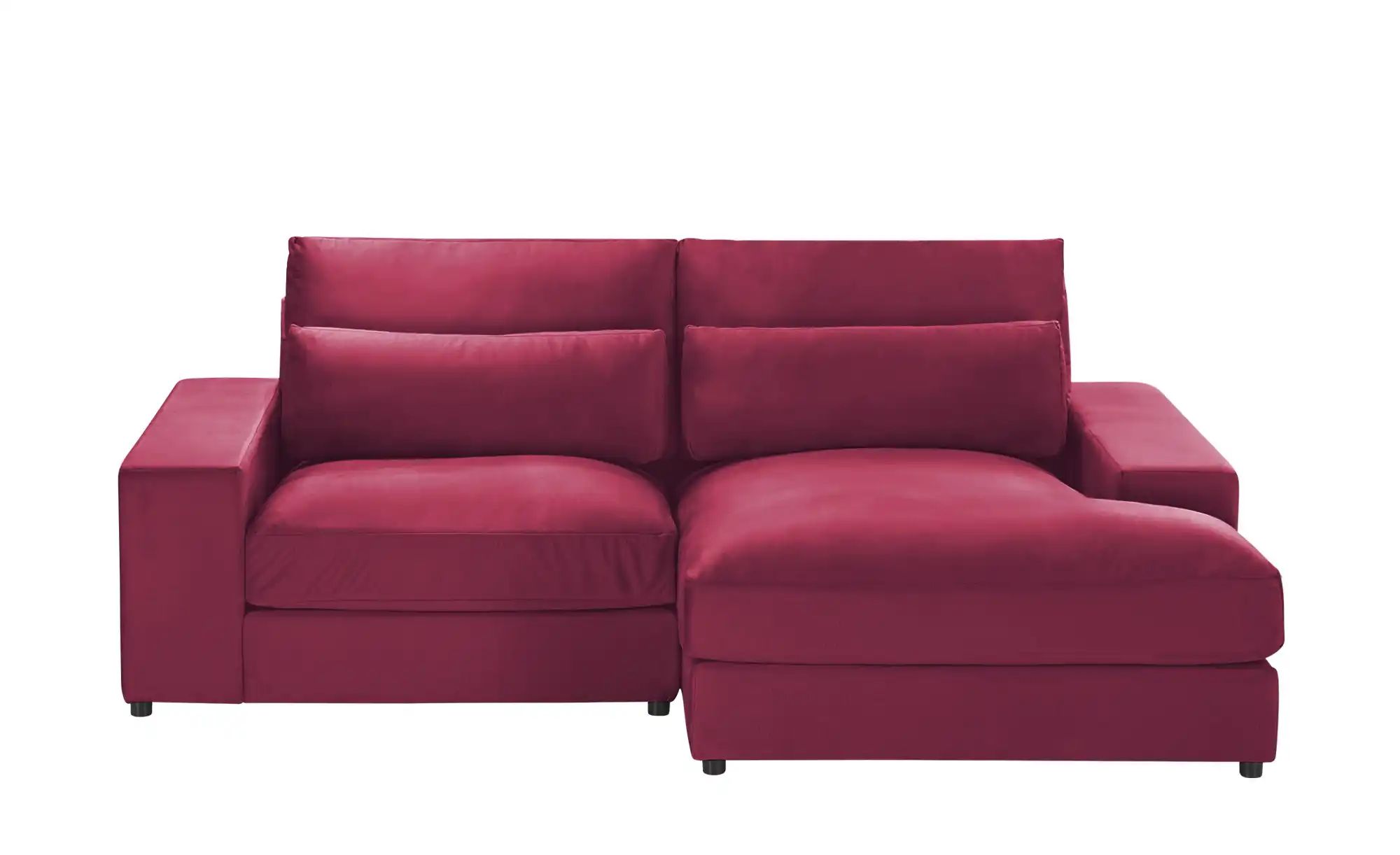 Ecksofa  Branna ¦ rot ¦ Maße (cm): B: 232 H: 88 T: 164.0 Polstermöbel > Sof günstig online kaufen