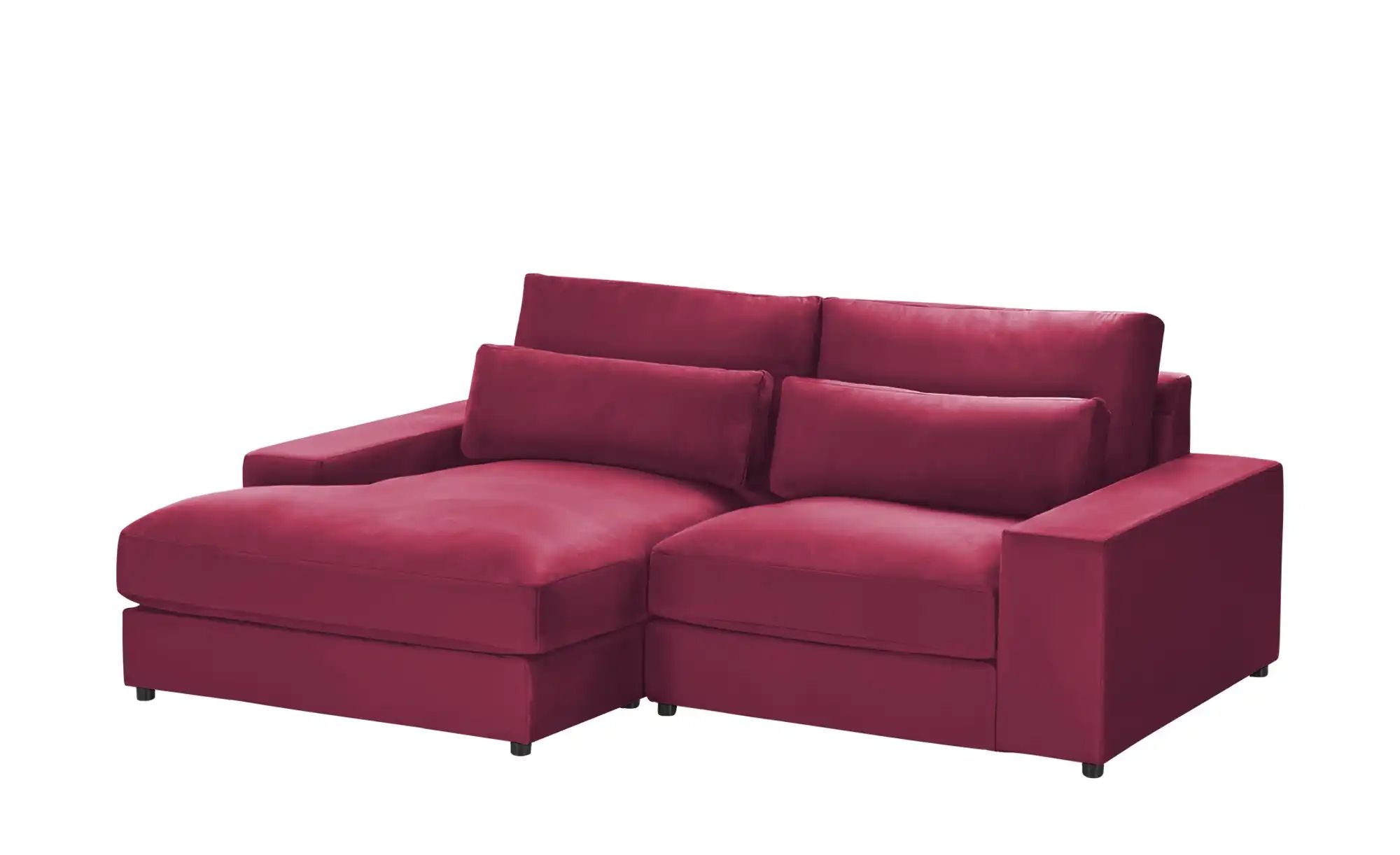 Ecksofa  Branna ¦ rot ¦ Maße (cm): B: 232 H: 88 T: 164.0 Polstermöbel > Sof günstig online kaufen