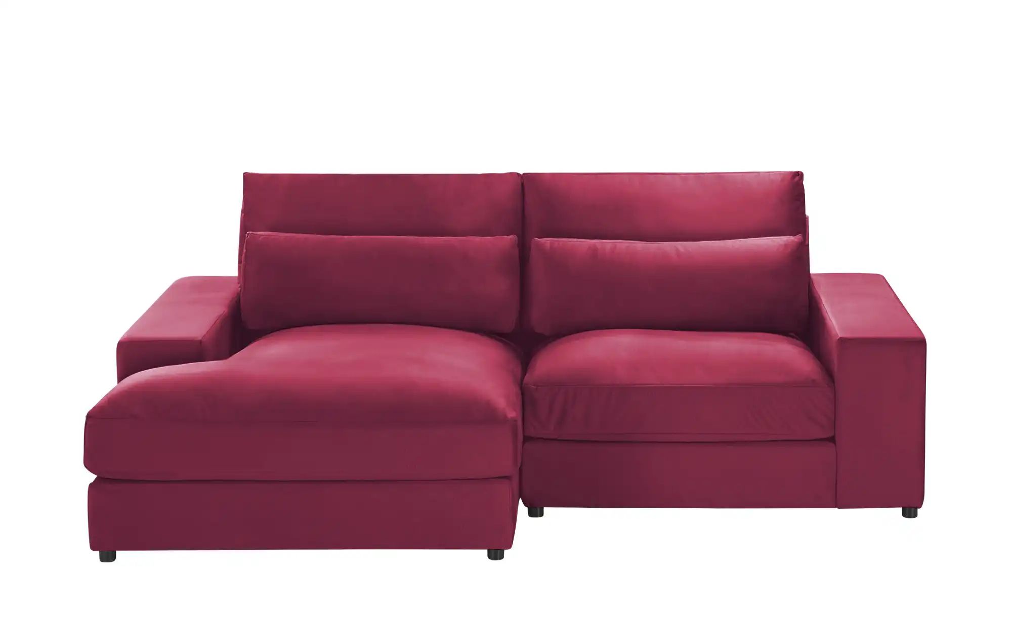 Ecksofa  Branna ¦ rot ¦ Maße (cm): B: 232 H: 88 T: 164.0 Polstermöbel > Sof günstig online kaufen