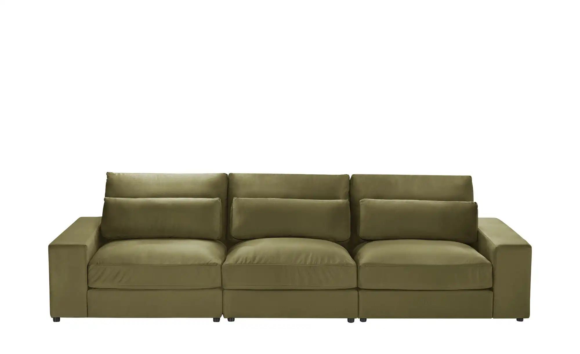 3 Sitzer Sofa  Branna ¦ grün ¦ Maße (cm): B: 322 H: 88 T: 120 Polstermöbel günstig online kaufen