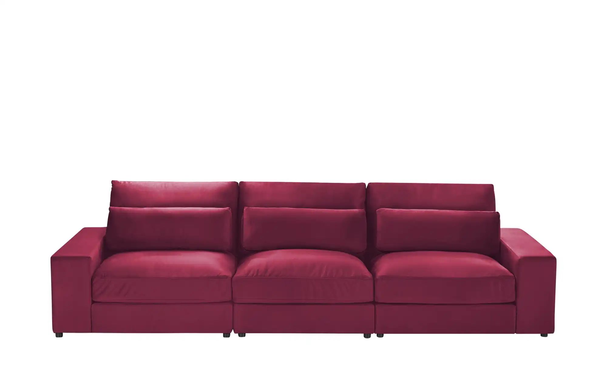 3 Sitzer Sofa  Branna ¦ rot ¦ Maße (cm): B: 322 H: 88 T: 120 Polstermöbel > günstig online kaufen