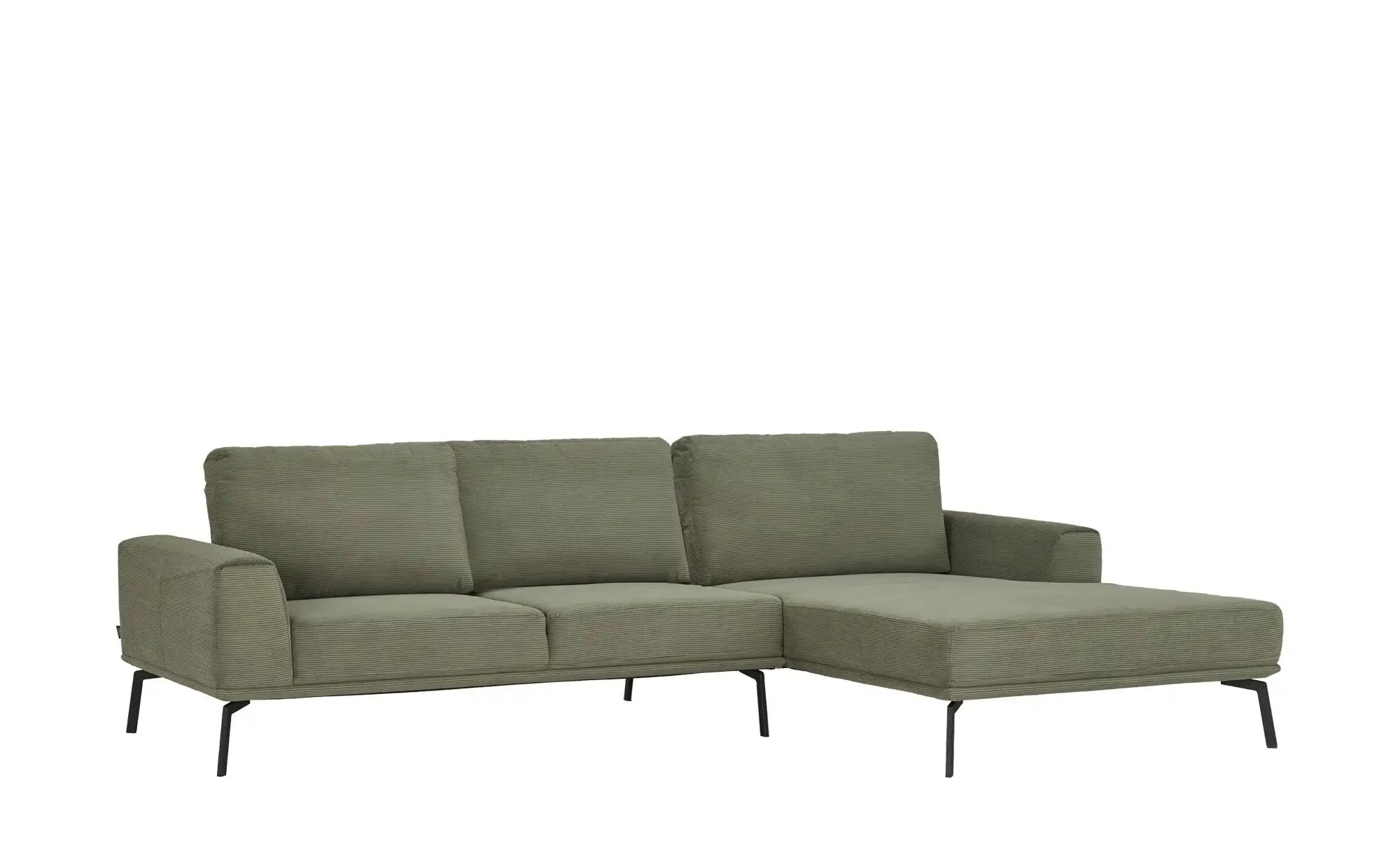 SCHÖNER WOHNEN Kollektion Ecksofa Cord Stage ¦ grün ¦ Maße (cm): B: 290 H: günstig online kaufen