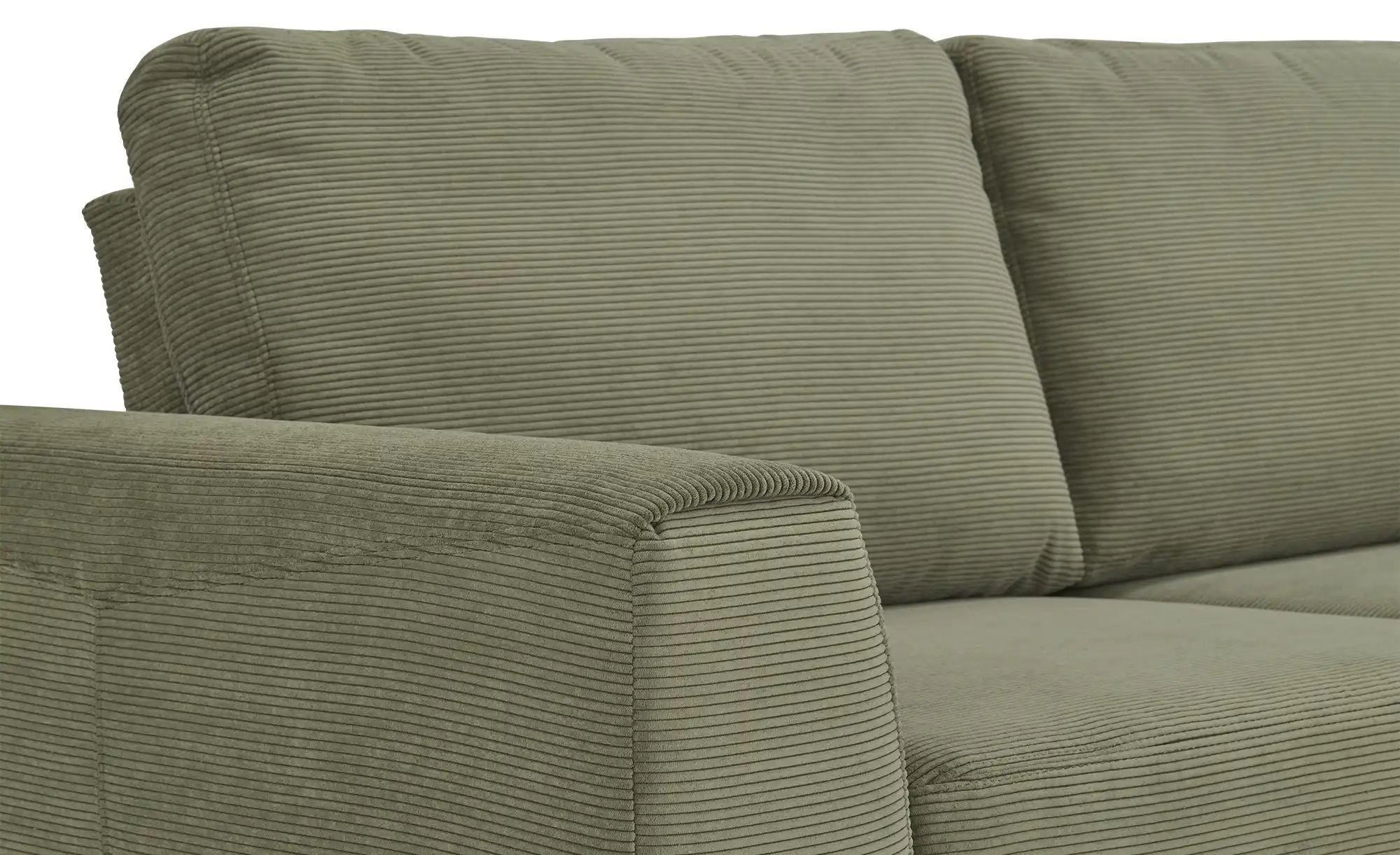 SCHÖNER WOHNEN Kollektion Ecksofa Cord Stage ¦ grün ¦ Maße (cm): B: 290 H: günstig online kaufen