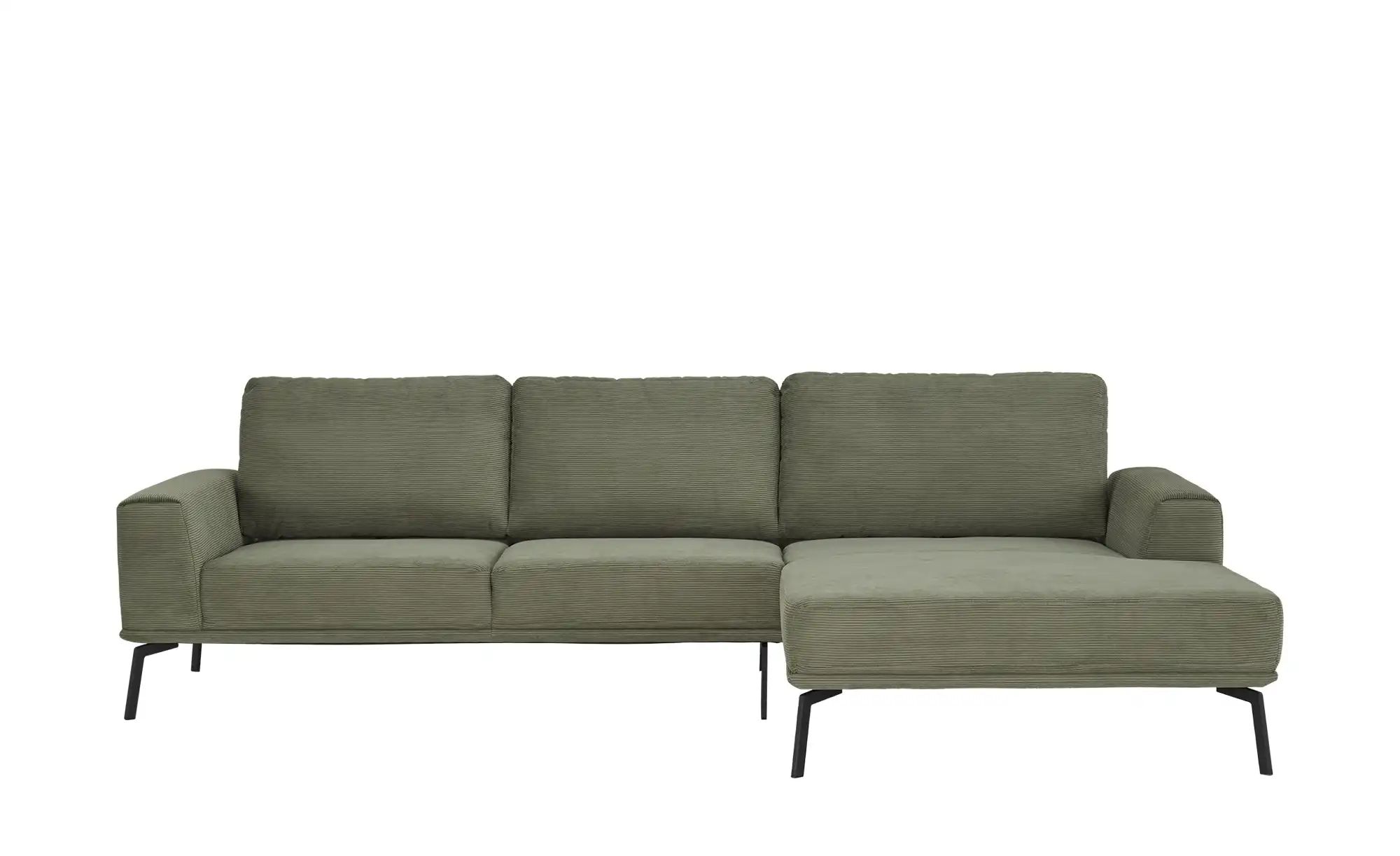 SCHÖNER WOHNEN Kollektion Ecksofa Cord Stage ¦ grün ¦ Maße (cm): B: 290 H: günstig online kaufen