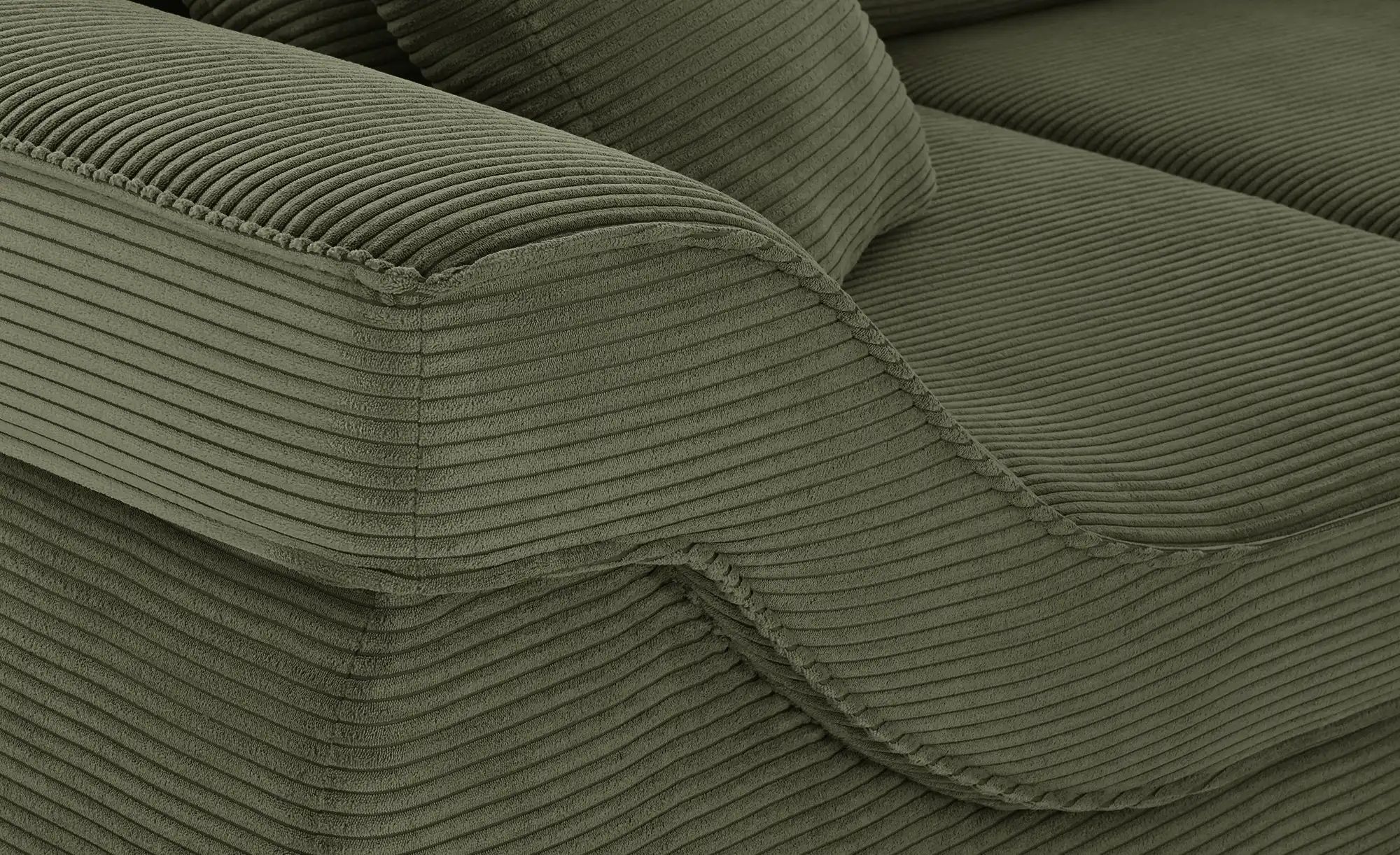 Thumbnail - pop Ecksofa  Trentino ¦ grün ¦ Maße (cm): B: 310 H: 98 T: 223.0 Polstermöbel > Sofas > Ecksofas - Höffner