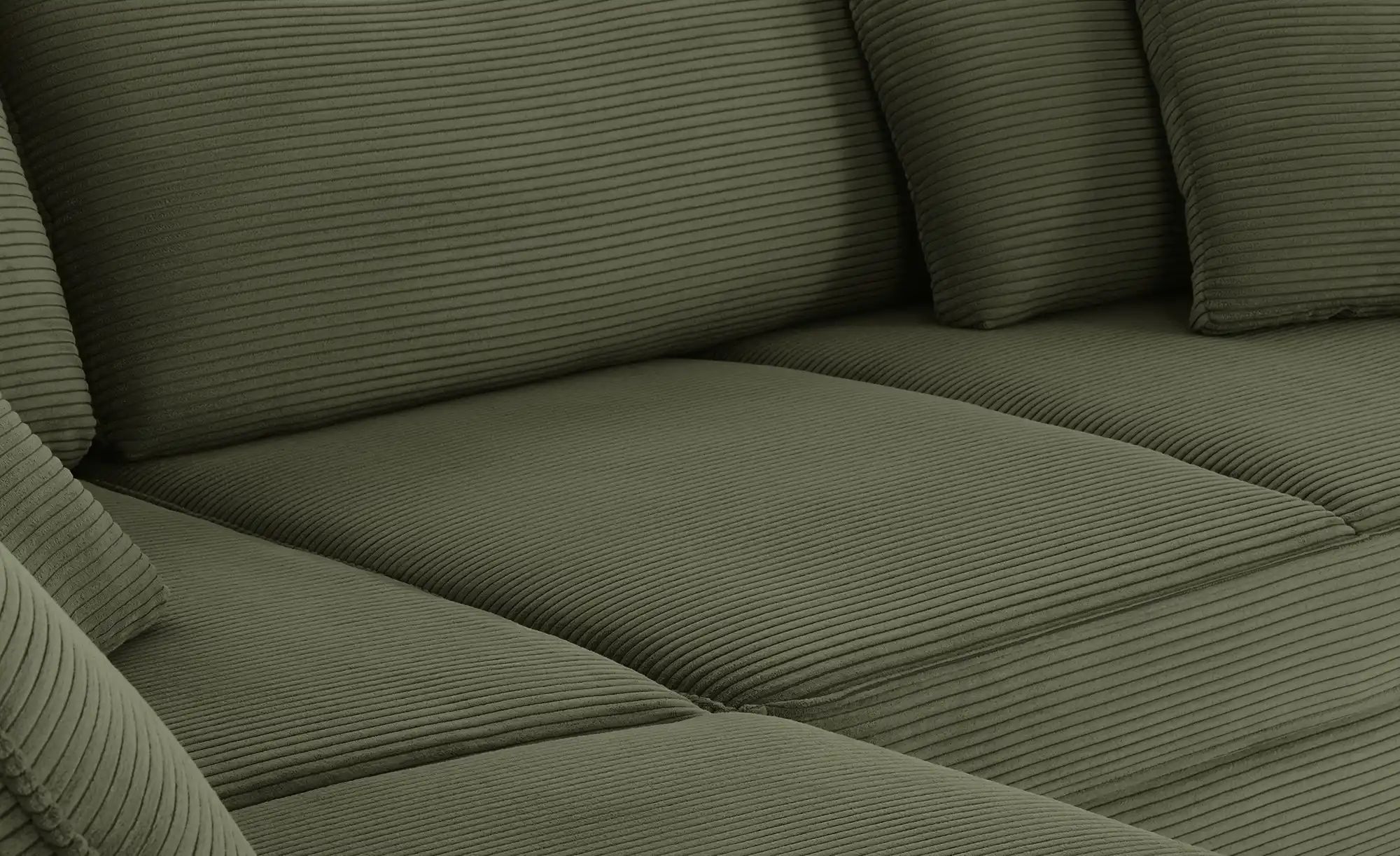 Thumbnail - pop Ecksofa Trentino ¦ grün ¦ Maße (cm): B: 310 H: 98 T: 223.0 Polstermöbel > Sofas > Ecksofas - Höffner