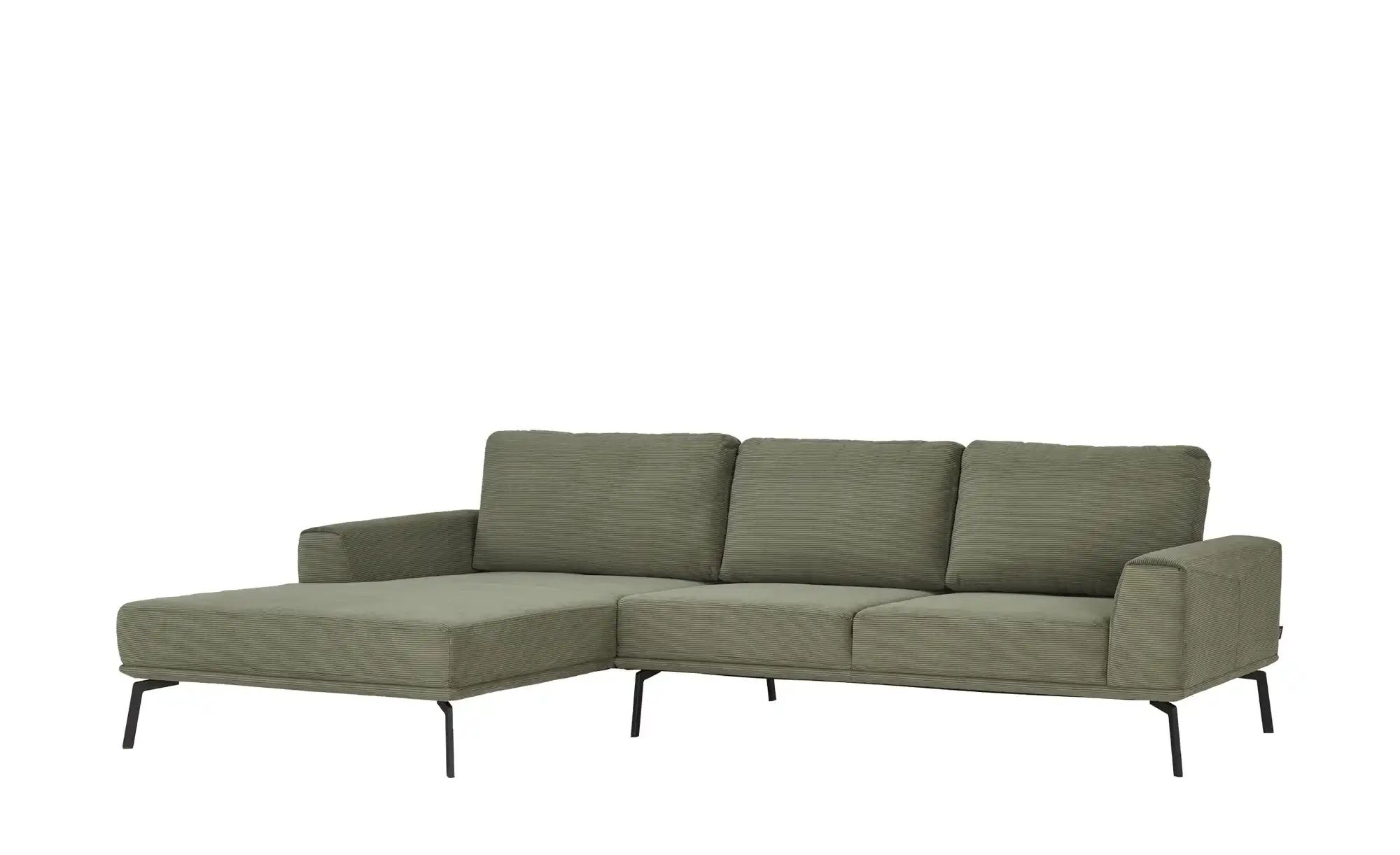 SCHÖNER WOHNEN Kollektion Ecksofa Cord Stage ¦ grün ¦ Maße (cm): B: 80 T: 1 günstig online kaufen