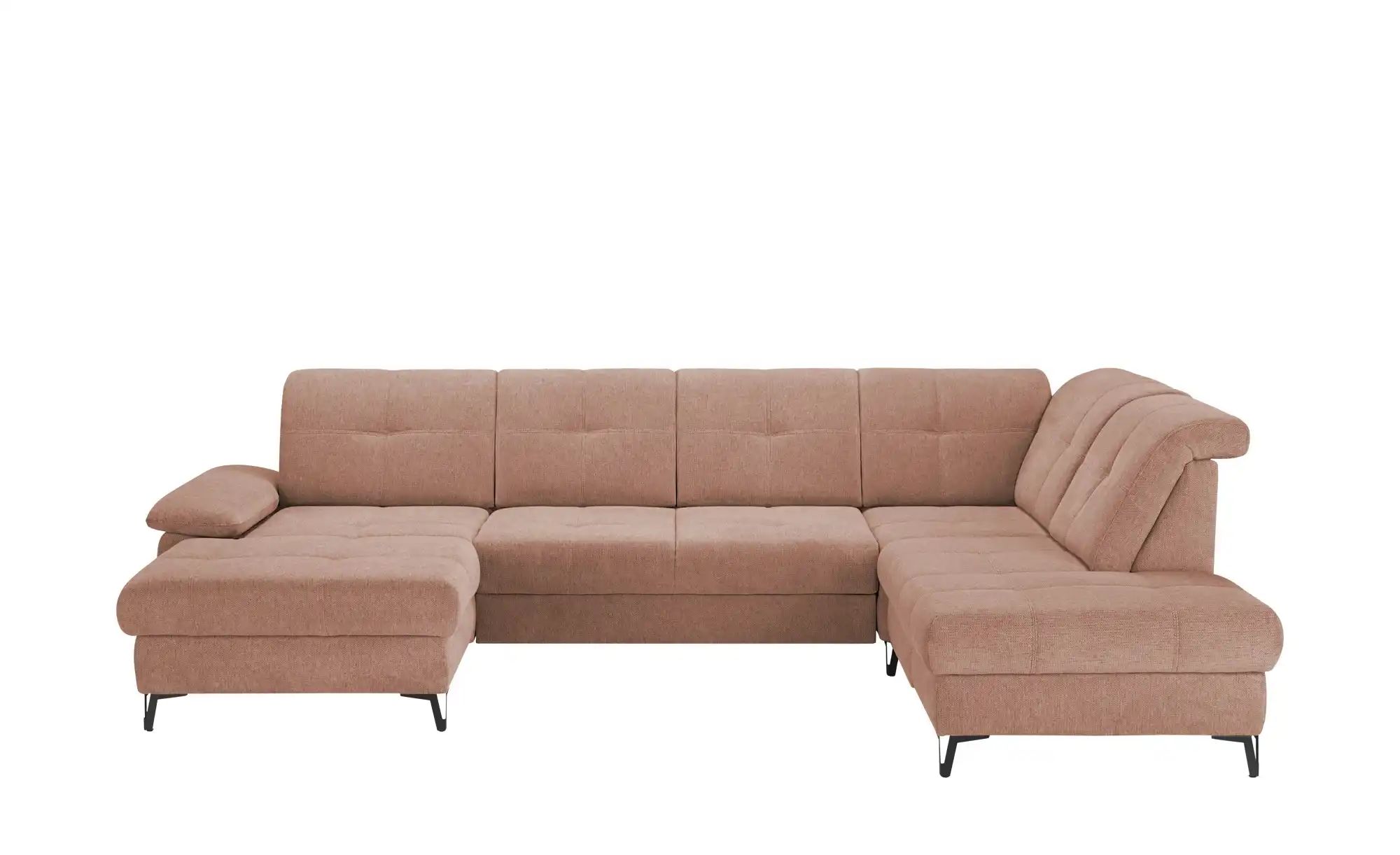 medium Wohnlandschaft  Planova II ¦ rosa/pink ¦ Maße (cm): B: 338 H: 96 T: günstig online kaufen