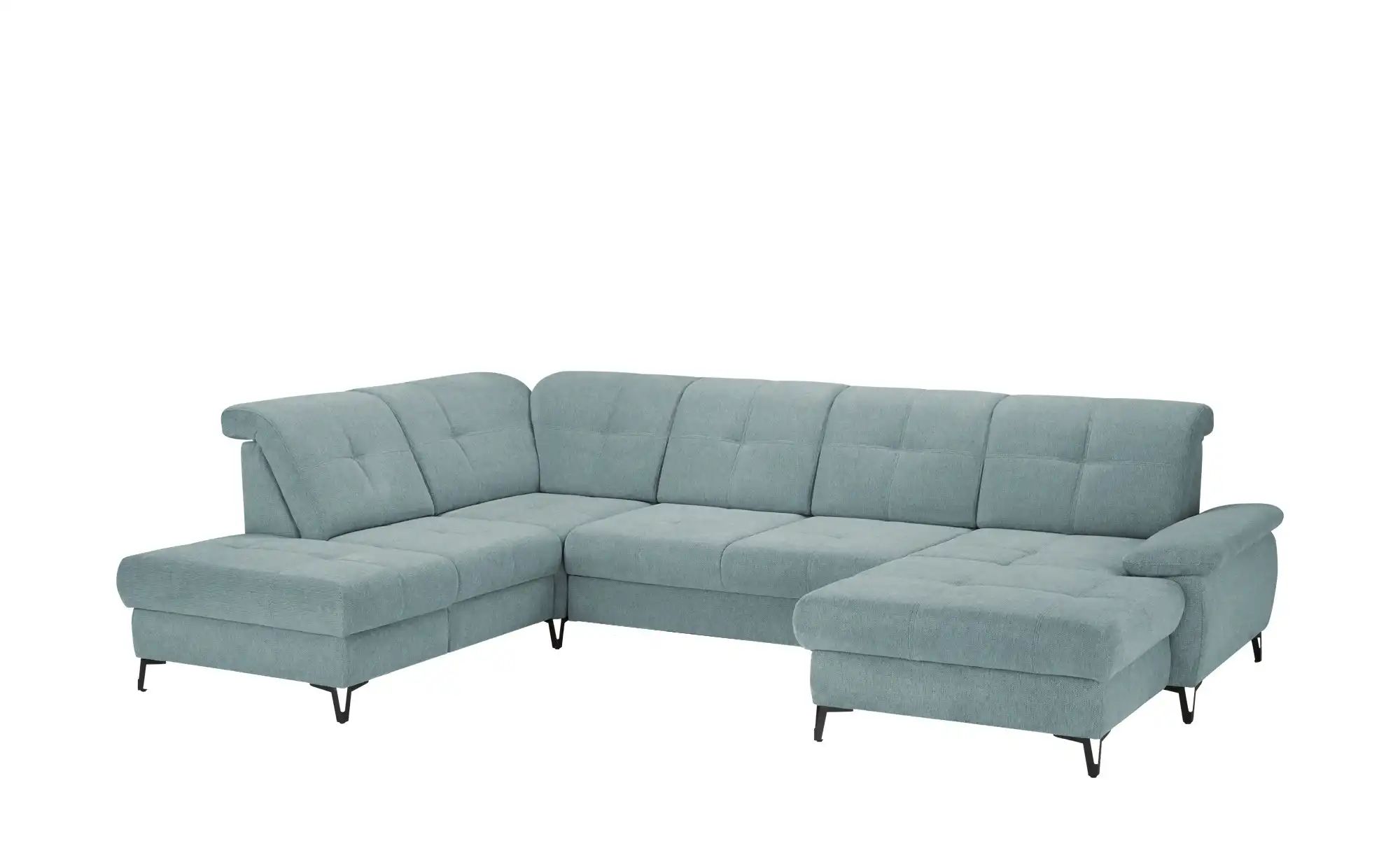 medium Wohnlandschaft  Planova II ¦ blau ¦ Maße (cm): B: 338 H: 96 T: 231.0 günstig online kaufen