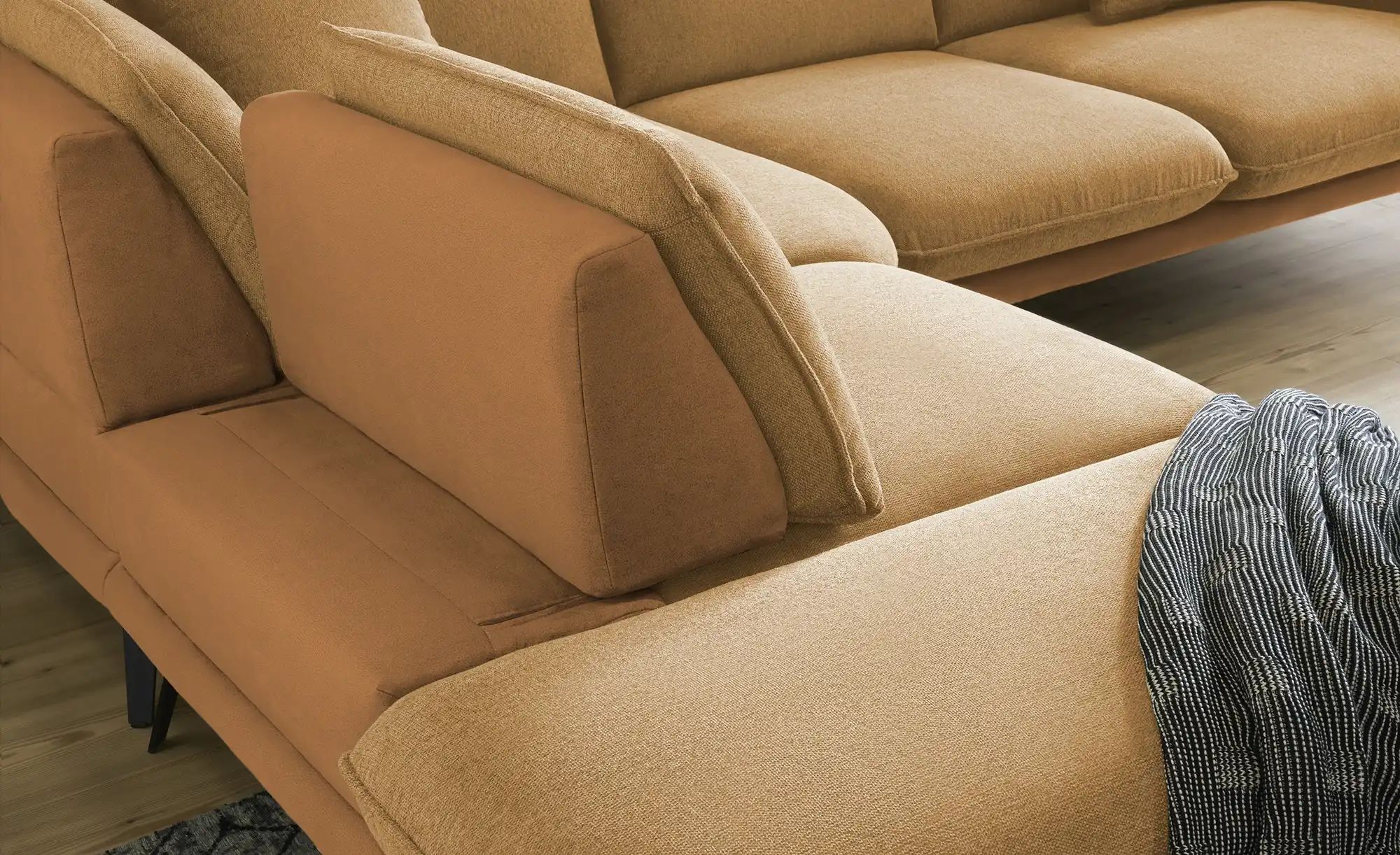 medium Ecksofa  Romance ¦ gelb ¦ Maße (cm): B: 310 H: 86 T: 253.0 Polstermö günstig online kaufen