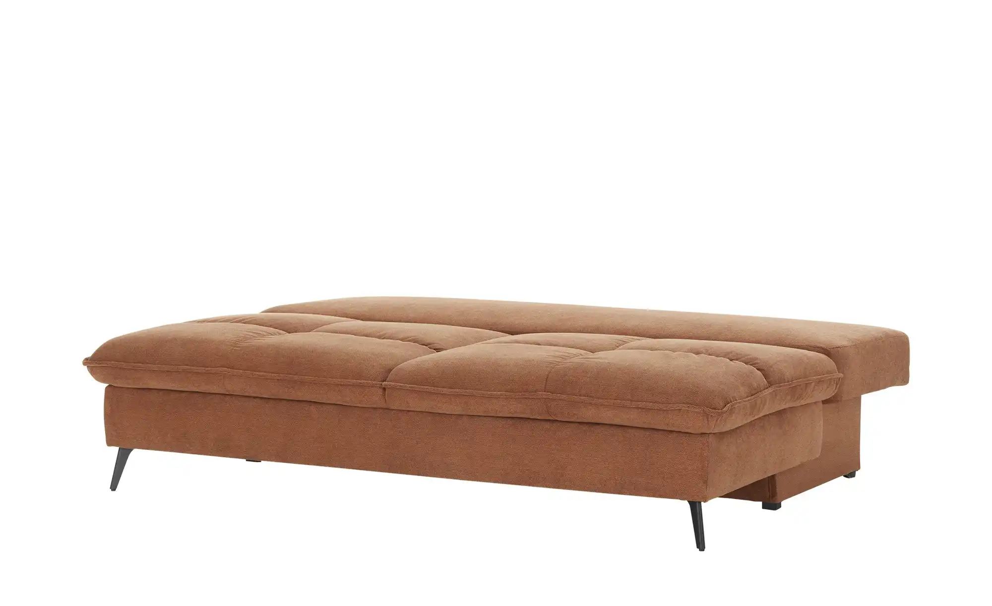 bobb Schlafsofa   Alessia de Luxe ¦ kupfer ¦ Maße (cm): B: 207 H: 95 T: 110 günstig online kaufen