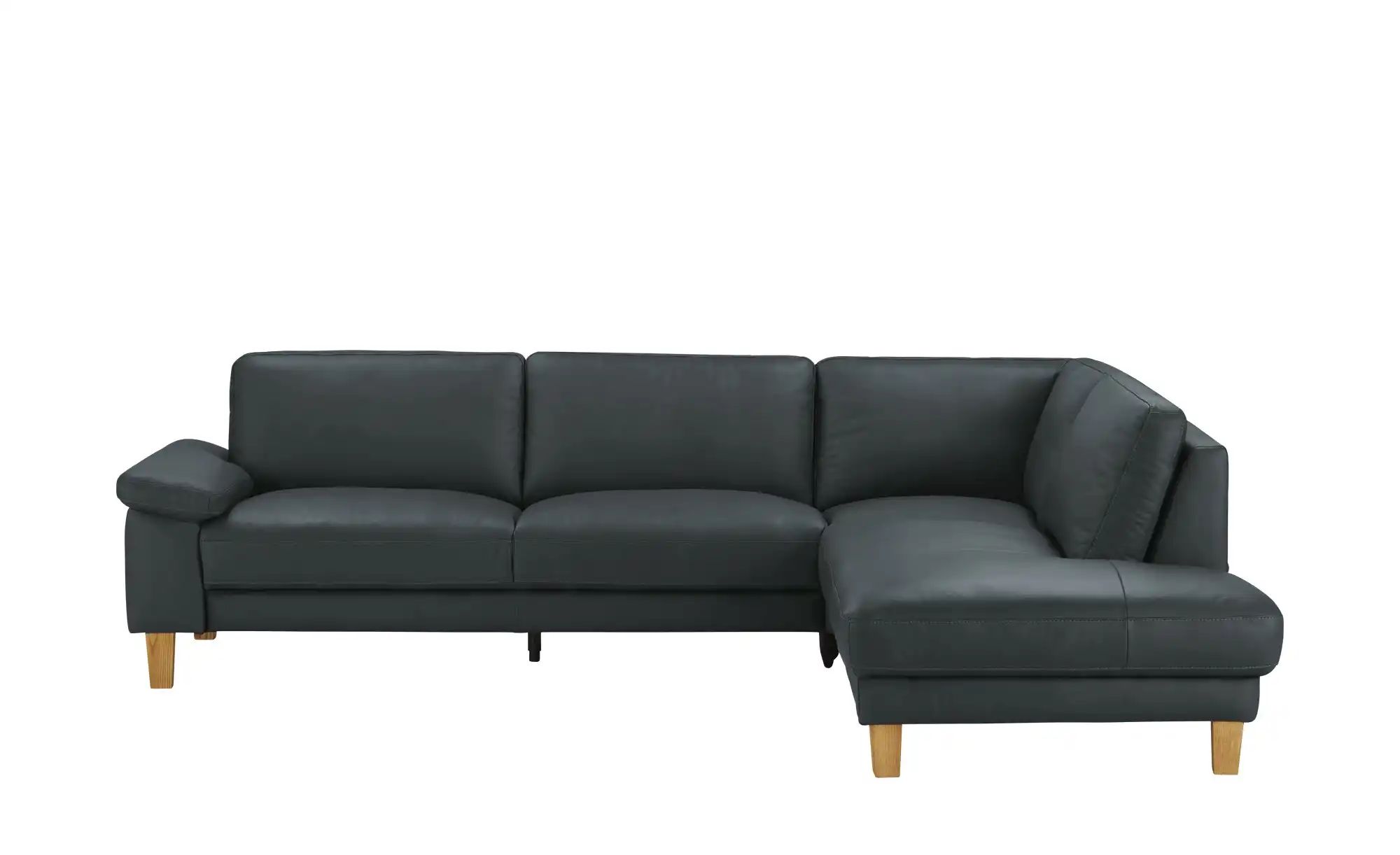 Ravensberger Werkstätten Ecksofa Leder RW-Select ¦ blau ¦ Maße (cm): B: 274 günstig online kaufen