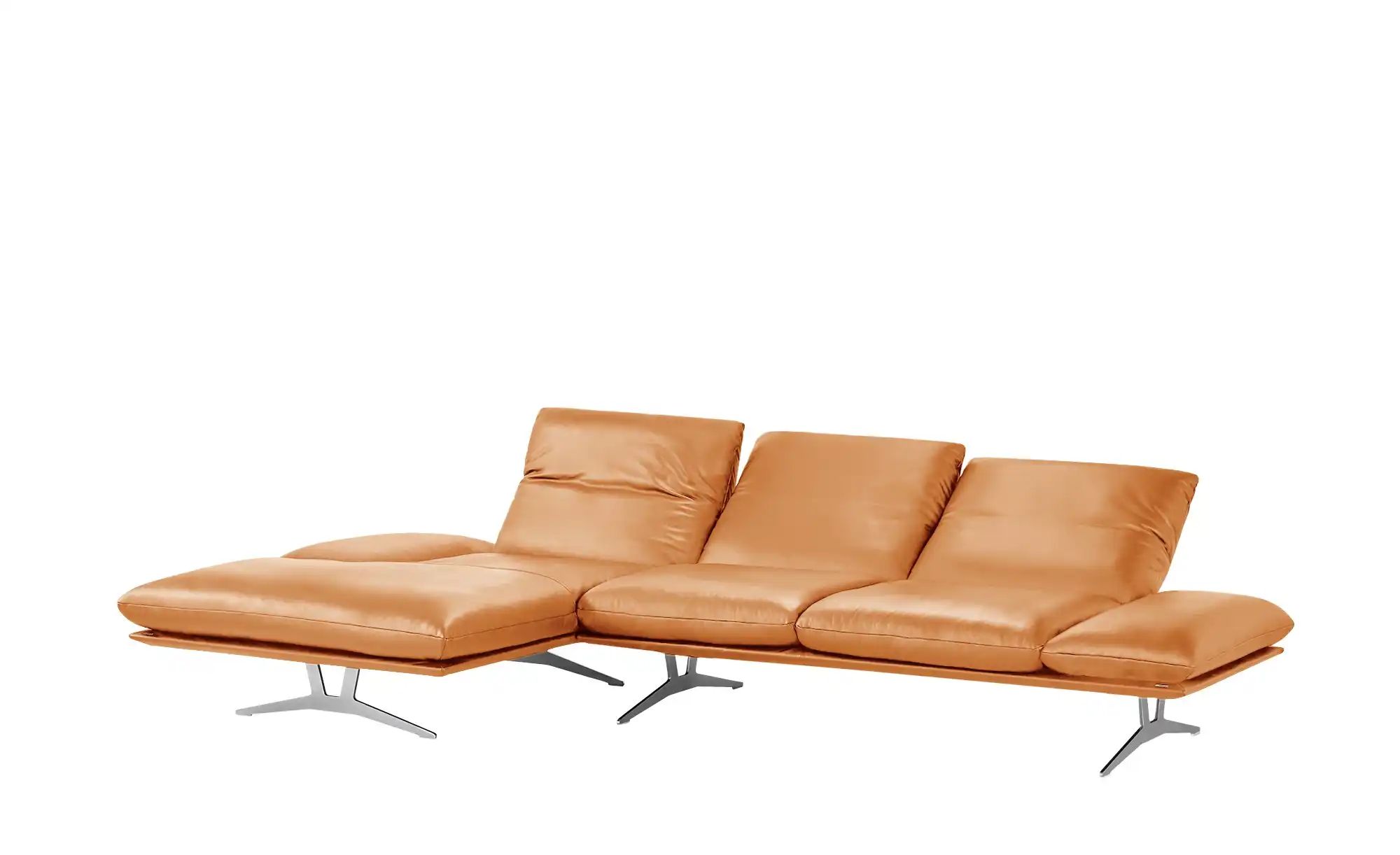 KOINOR Ecksofa Echtleder Francis ¦ gold ¦ Maße (cm): B: 314 H: 93 T: 159.0 günstig online kaufen