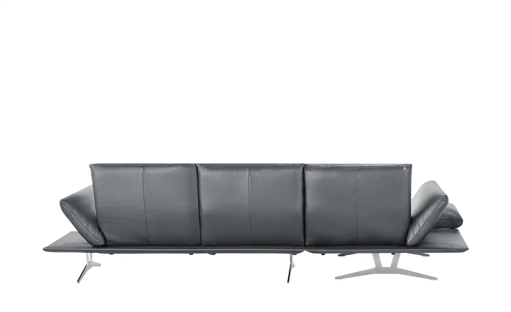 KOINOR Ecksofa Echtleder Francis ¦ grau ¦ Maße (cm): B: 314 H: 93 T: 159.0 günstig online kaufen
