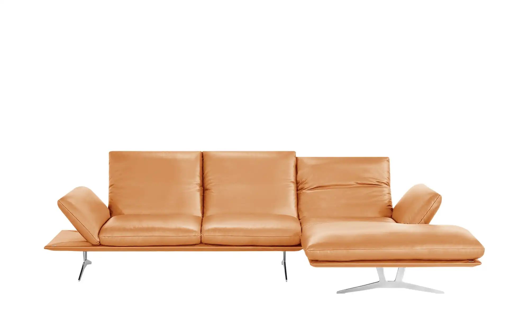 KOINOR Ecksofa Echtleder Francis ¦ gold ¦ Maße (cm): B: 314 H: 93 T: 159.0 günstig online kaufen