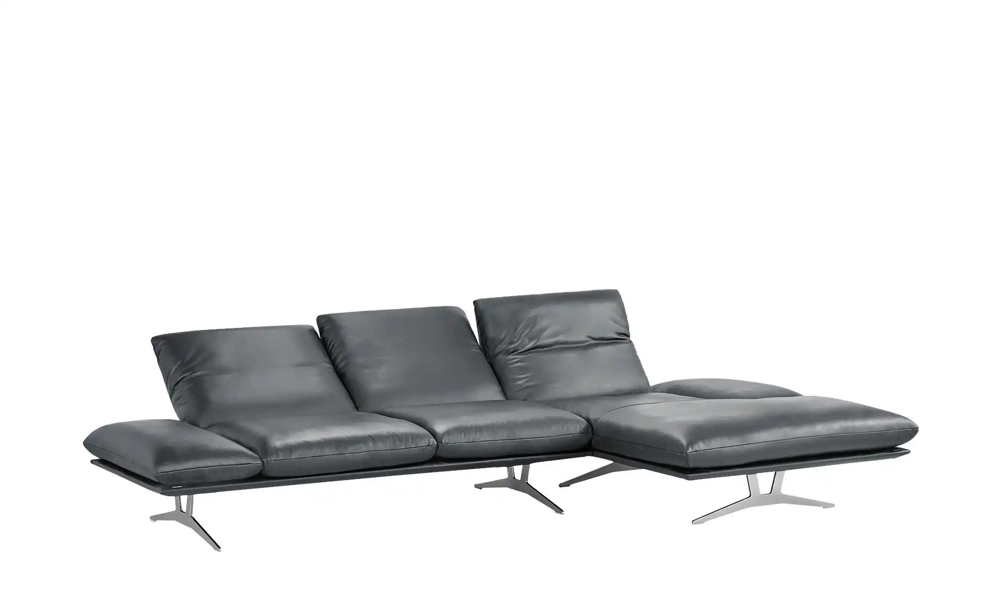 Thumbnail - KOINOR Ecksofa Echtleder Francis ¦ grau ¦ Maße (cm): B: 314 H: 93 T: 159.0 Polstermöbel > Sofas > Ecksofas - Höffner