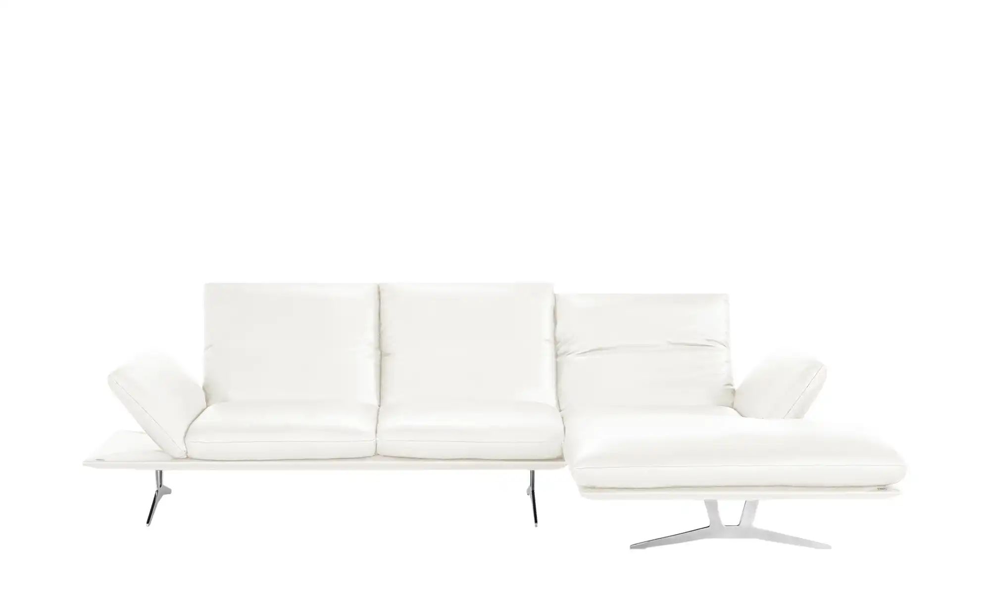 KOINOR Ecksofa Echtleder Francis ¦ weiß ¦ Maße (cm): B: 314 H: 93 T: 159.0 günstig online kaufen