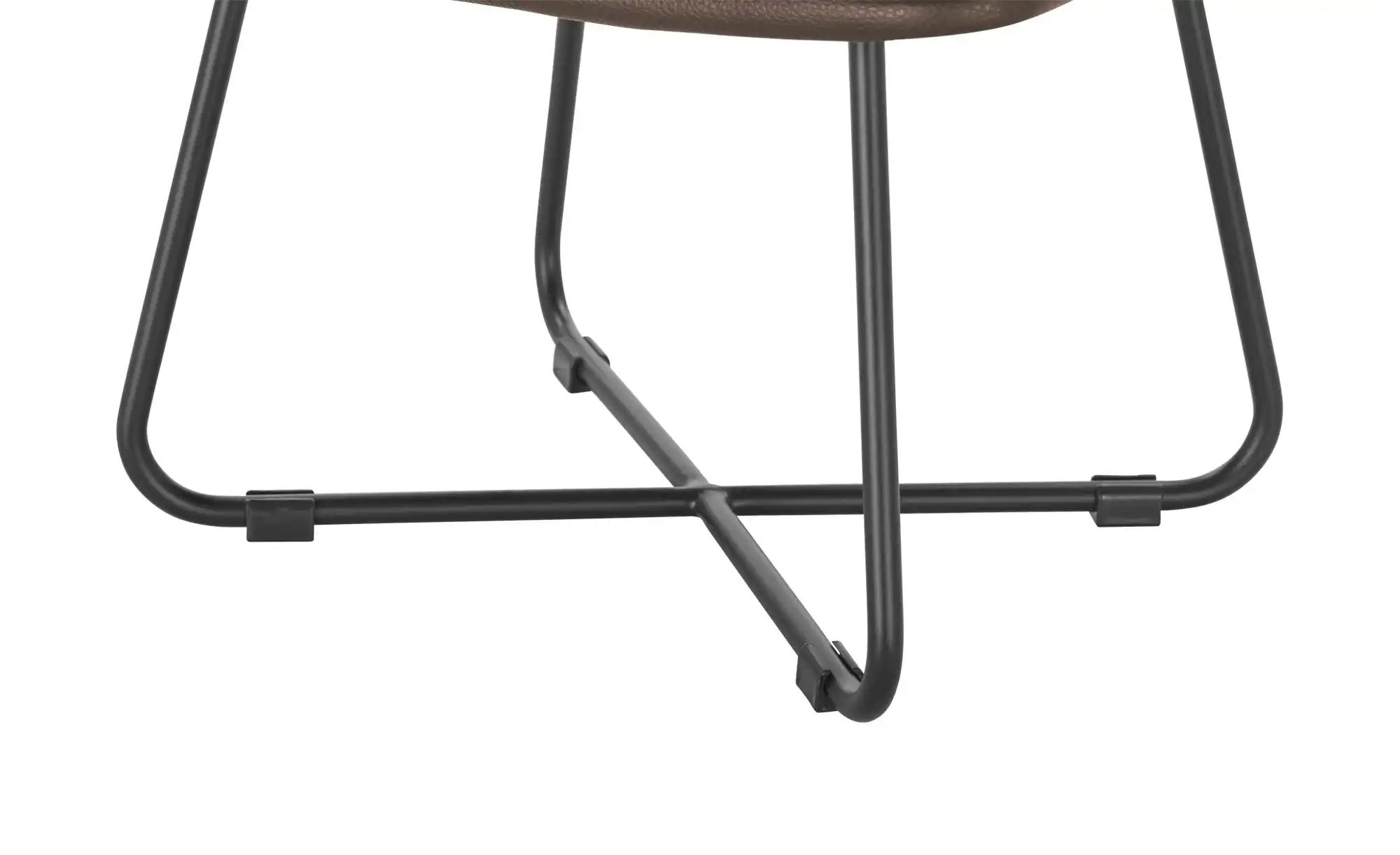 Thumbnail - Ravensberger Werkstätten Hocker Leder RW Wing ¦ braun ¦ Maße (cm): B: 63 H: 45 T: 42.0 Polstermöbel > Hocker - Höffner