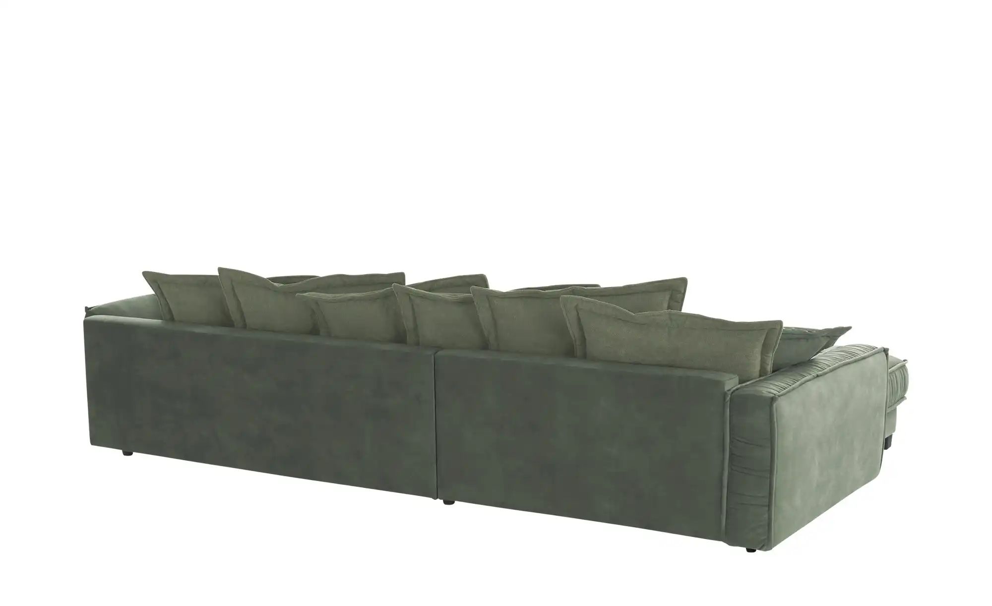 pop Ecksofa Zweifarbig Diwan III ¦ grün ¦ Maße (cm): B: 333 H: 90 T: 202 Po günstig online kaufen