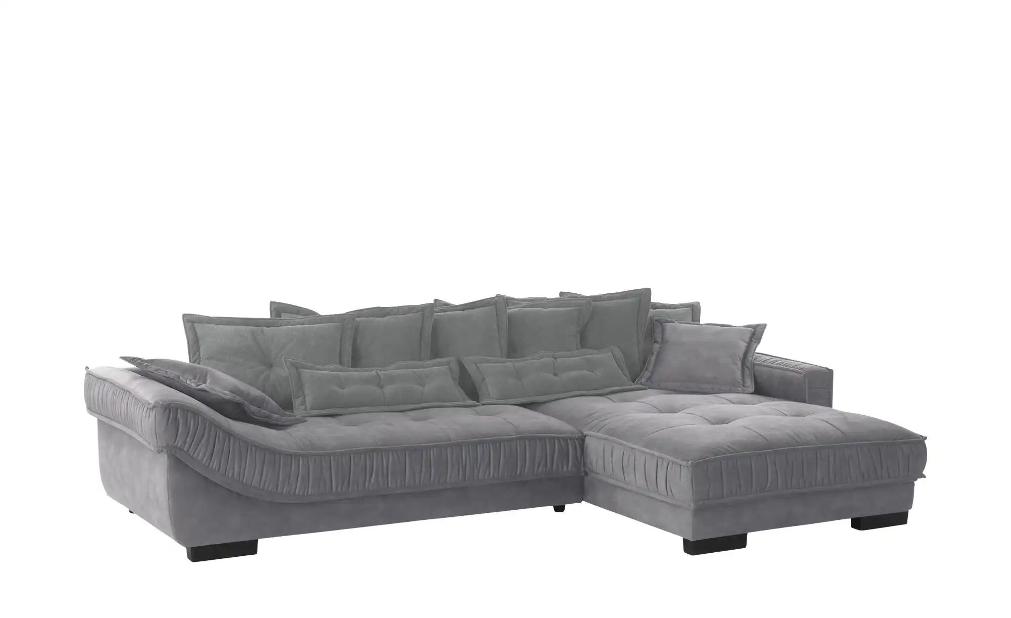 pop Ecksofa Zweifarbig Diwan III ¦ grau ¦ Maße (cm): B: 333 H: 90 T: 202 Po günstig online kaufen