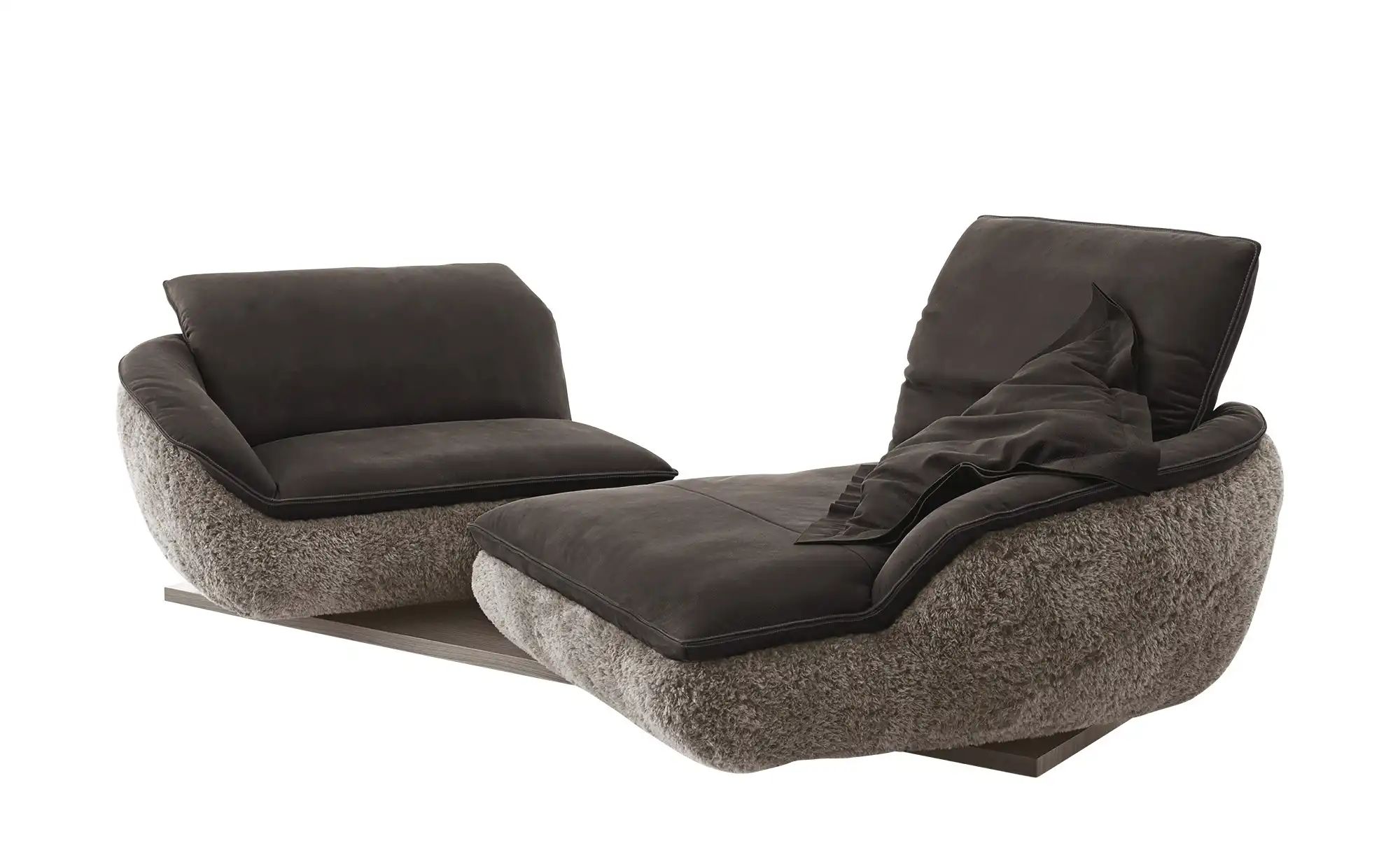 Thumbnail - KOINOR Ecksofa Mooove ¦ braun ¦ Maße (cm): B: 242 H: 99 T: 120.0 Polstermöbel > Sofas > Ecksofas - Höffner