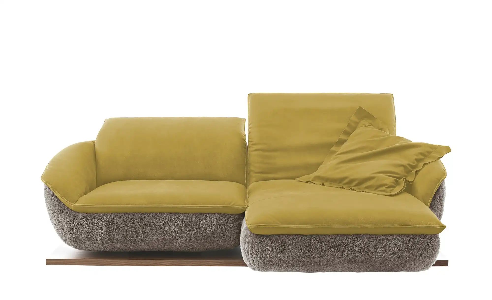 KOINOR Ecksofa  Mooove ¦ gelb ¦ Maße (cm): B: 242 H: 99 T: 153 Polstermöbel günstig online kaufen